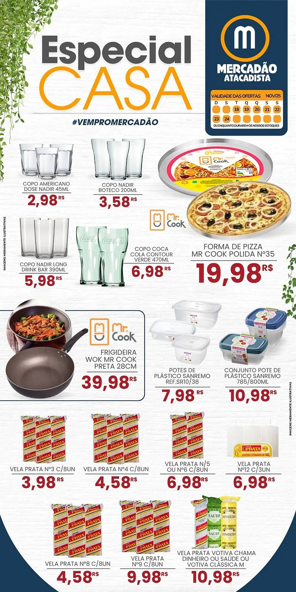 Encarte de Folheto Mercadão Atacadista 18 de novembro até 24 de novembro 2025 - Pagina 1