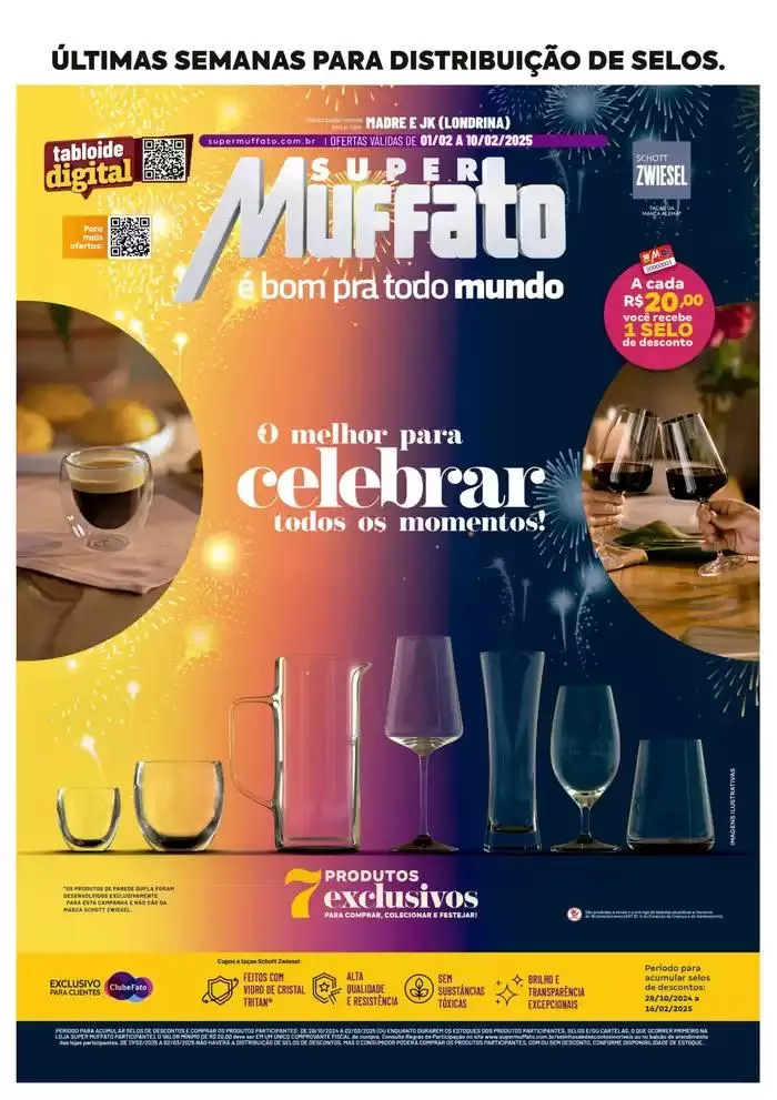 Encarte de Nossas melhores pechinchas 3 de fevereiro até 10 de fevereiro 2025 - Pagina 1