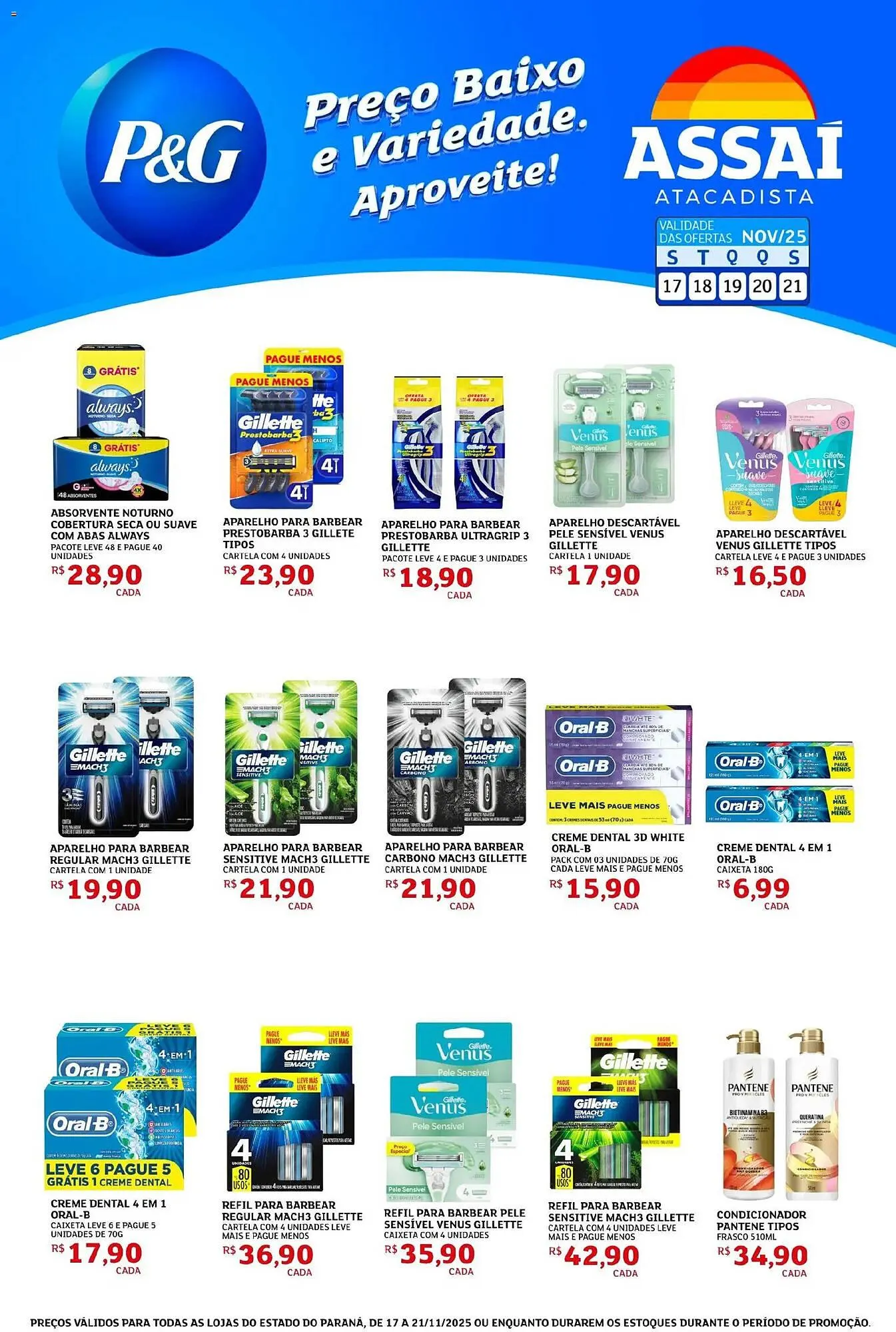 Encarte de Encarte Assaí Atacadista 17 de novembro até 21 de novembro 2025 - Pagina 1