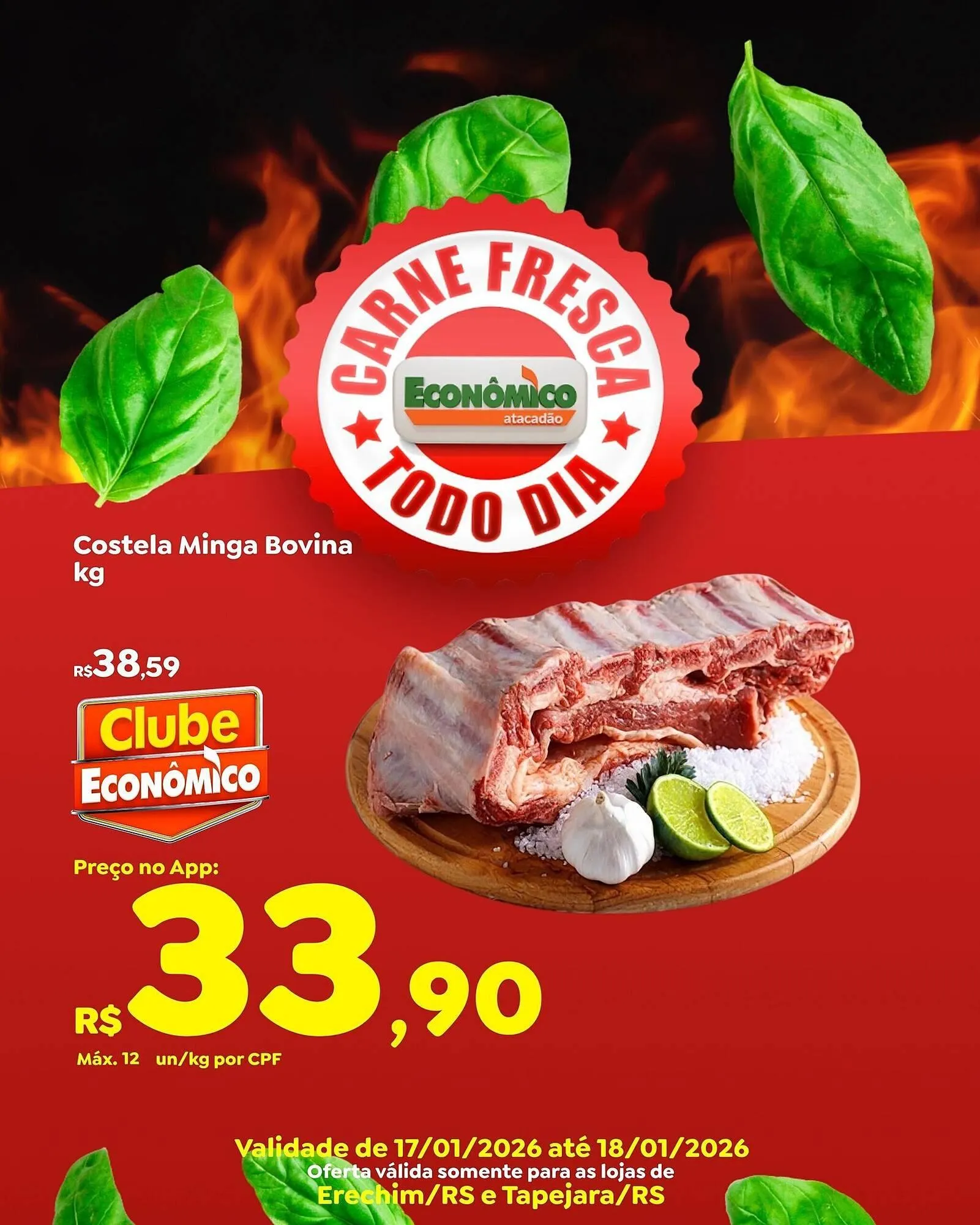 Encarte de Catálogo Econômico Atacadão 17 de janeiro até 18 de janeiro 2026 - Pagina 3