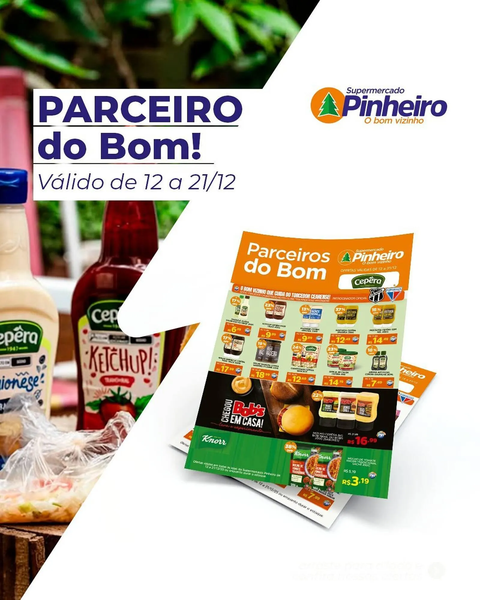 Encarte de Encarte Pinheiro Supermercado 12 de dezembro até 21 de dezembro 2025 - Pagina 1