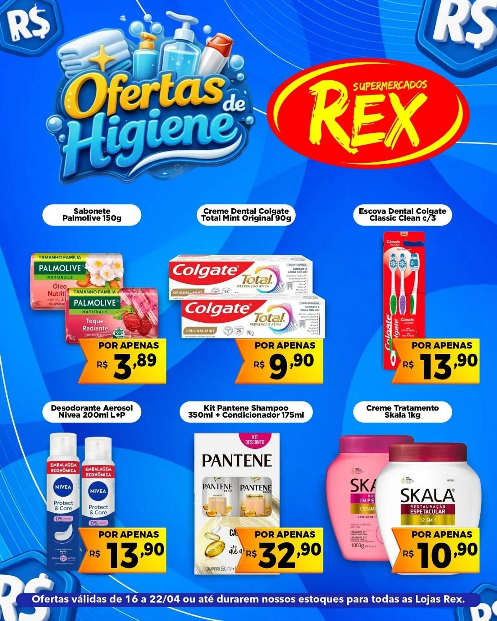 Encarte de Catálogo Supermercados Rex 20 de abril até 22 de abril 2026 - Pagina 1