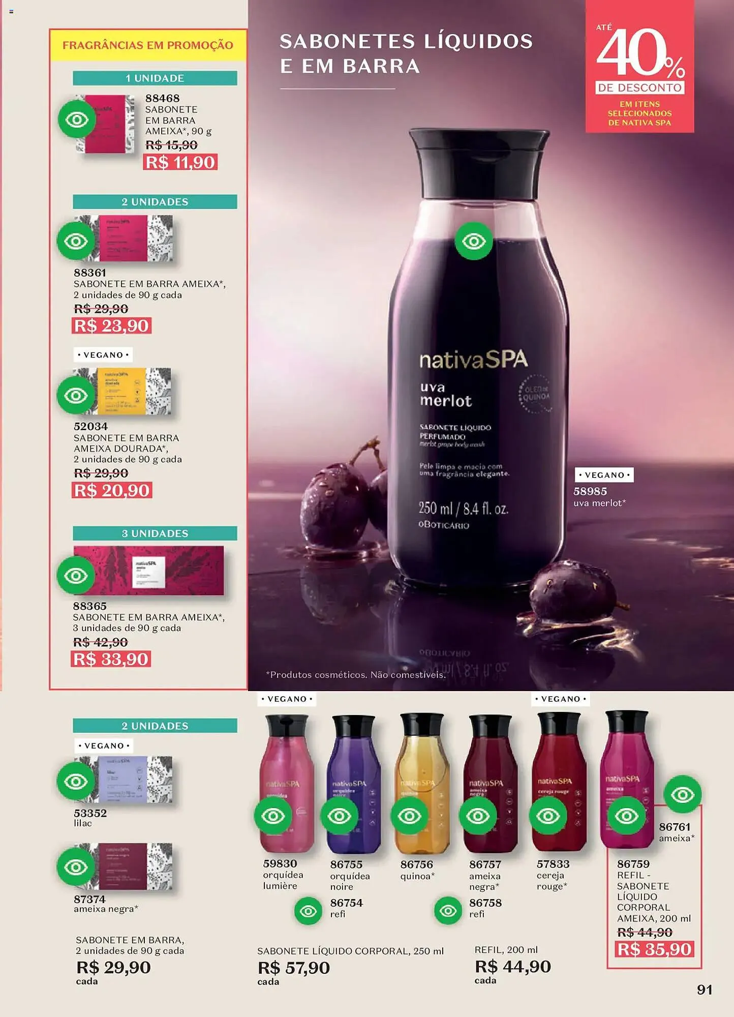 Encarte de Catálogo O Boticário 19 de janeiro até 9 de fevereiro 2026 - Pagina 100