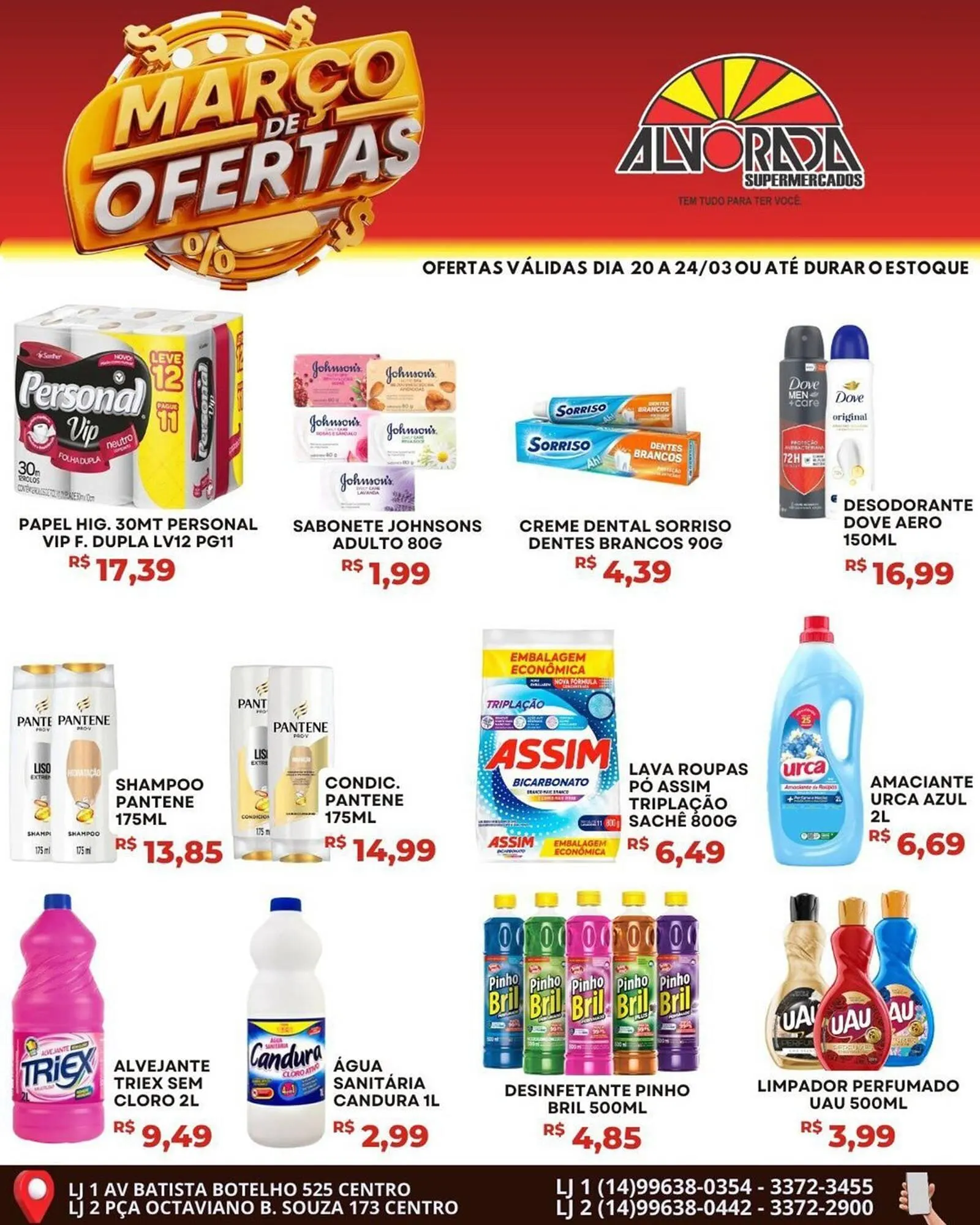 Encarte de Catálogo Alvorada Supermercados 20 de março até 24 de março 2026 - Pagina 3