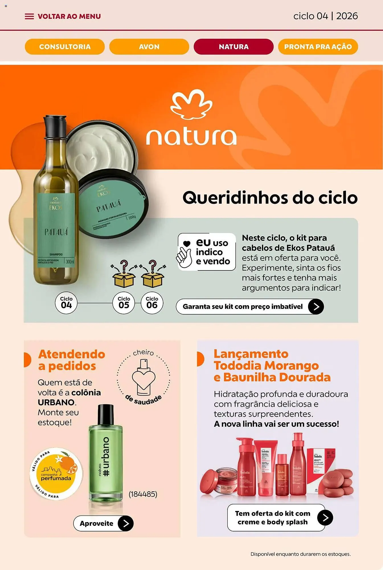 Encarte de Catálogo Avon 18 de fevereiro até 17 de março 2026 - Pagina 29