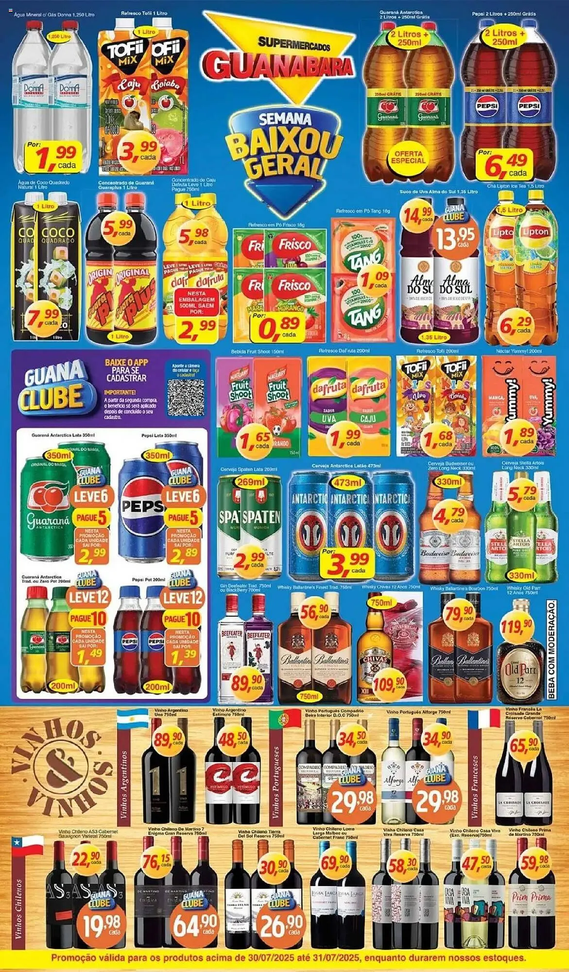Encarte de Catálogo Supermercados Guanabara 30 de julho até 31 de julho 2025 - Pagina 4
