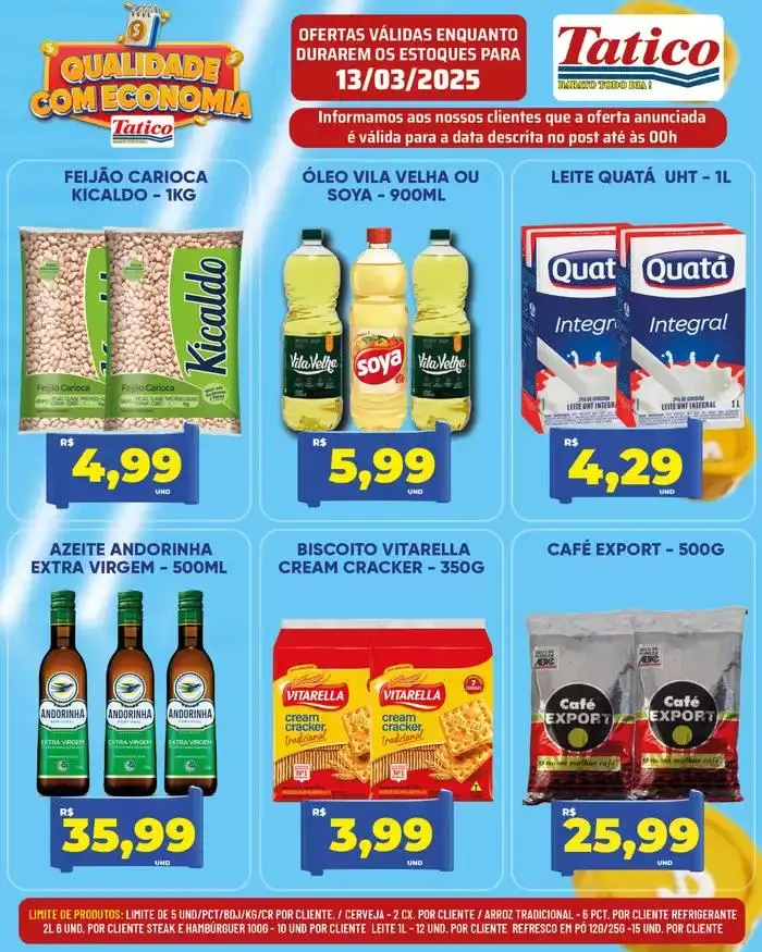 Encarte de Encarte Tatico 13 de março até 16 de março 2025 - Pagina 7