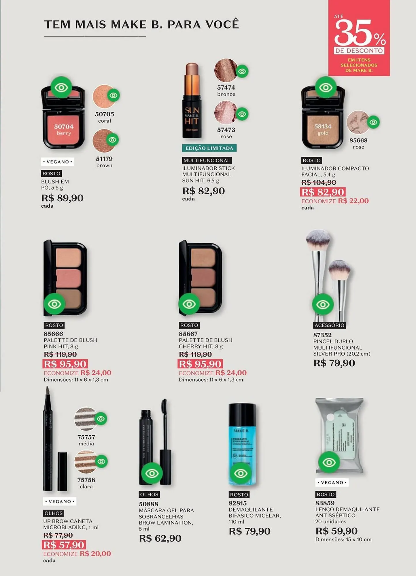 Encarte de Catálogo O Boticário 13 de abril até 10 de maio 2026 - Pagina 142