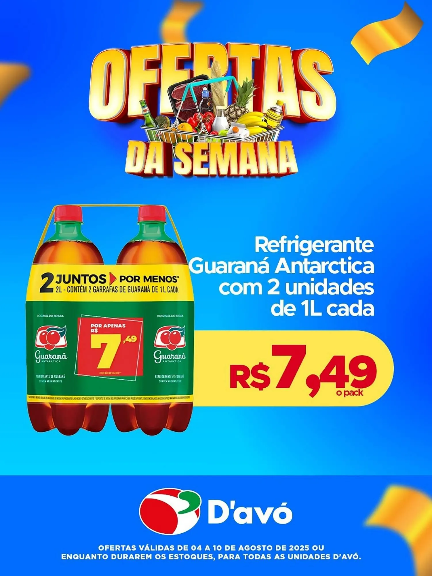 Encarte de Catálogo D'avó Supermercado 7 de agosto até 10 de agosto 2025 - Pagina 4