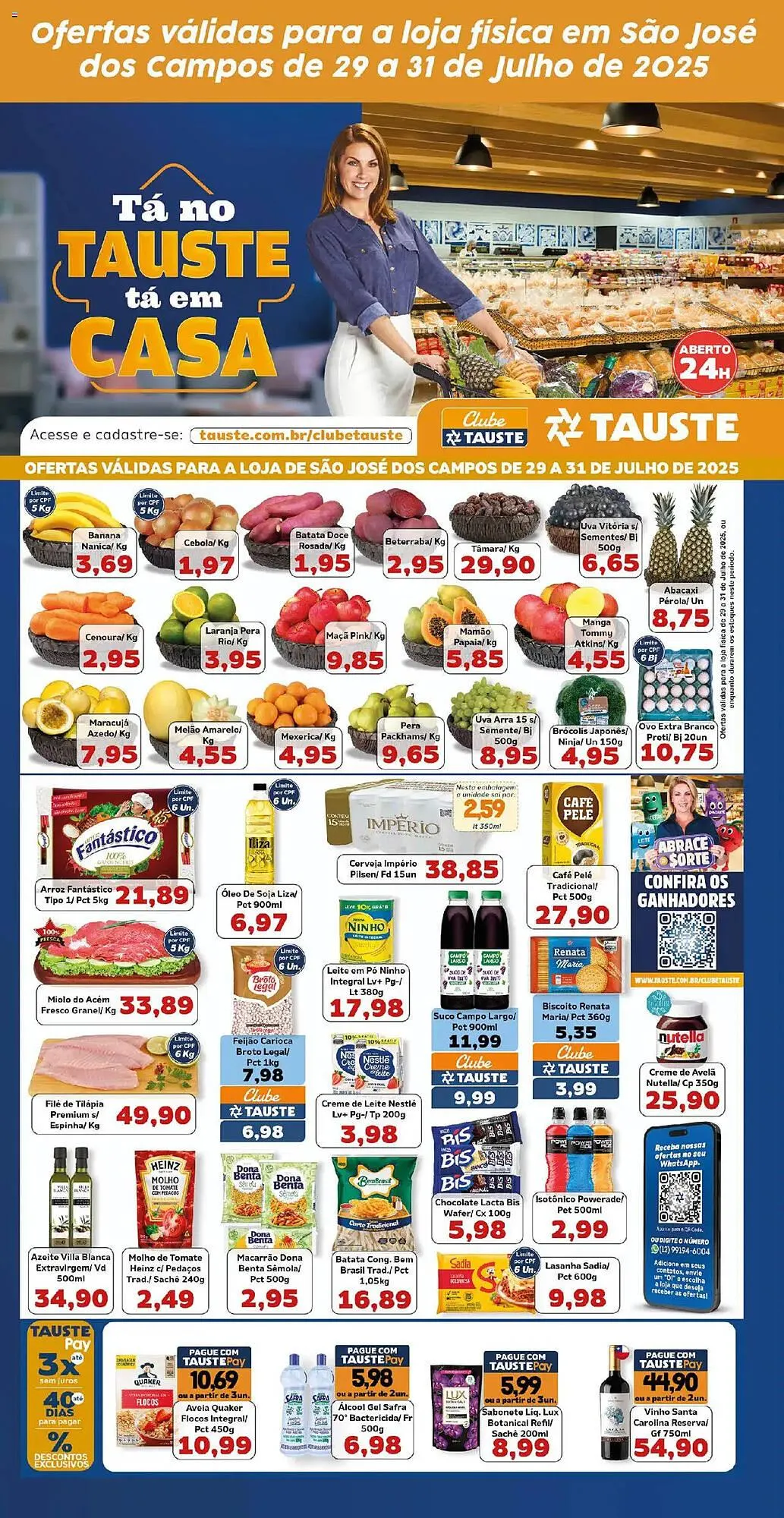 Encarte de Catálogo Supermercados Tauste 29 de julho até 1 de agosto 2025 - Pagina 2