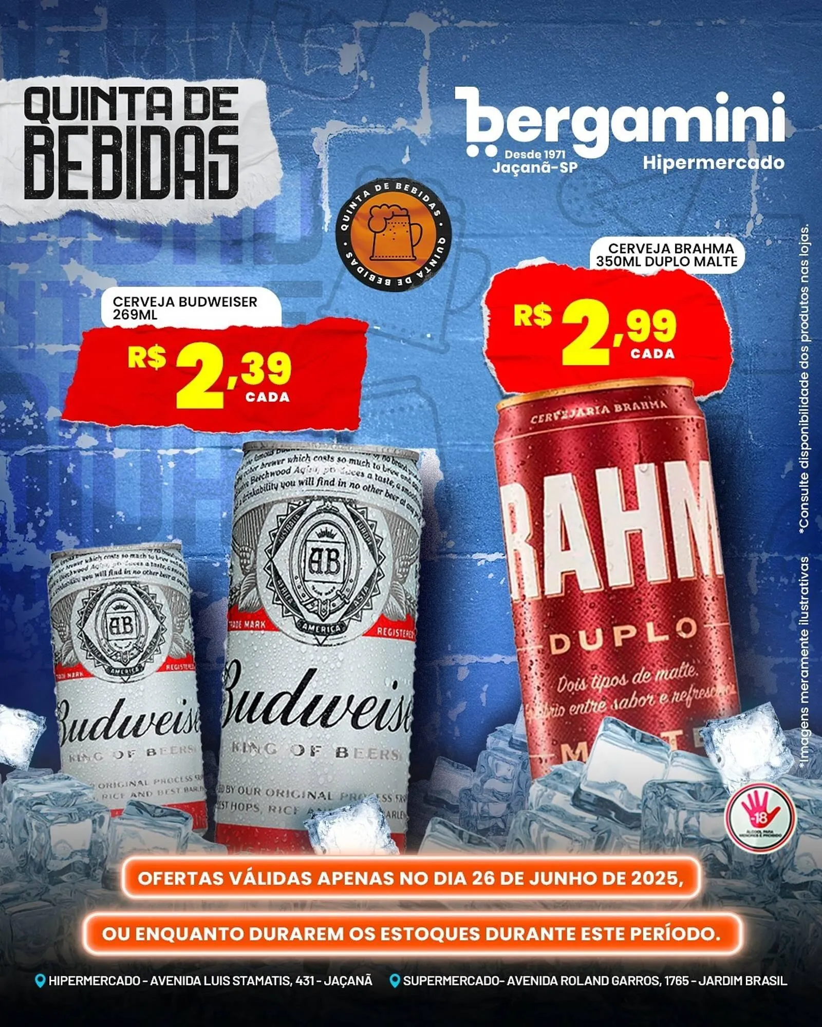 Encarte de Catálogo Supermercado Bergamini 26 de junho até 26 de junho 2025 - Pagina 3