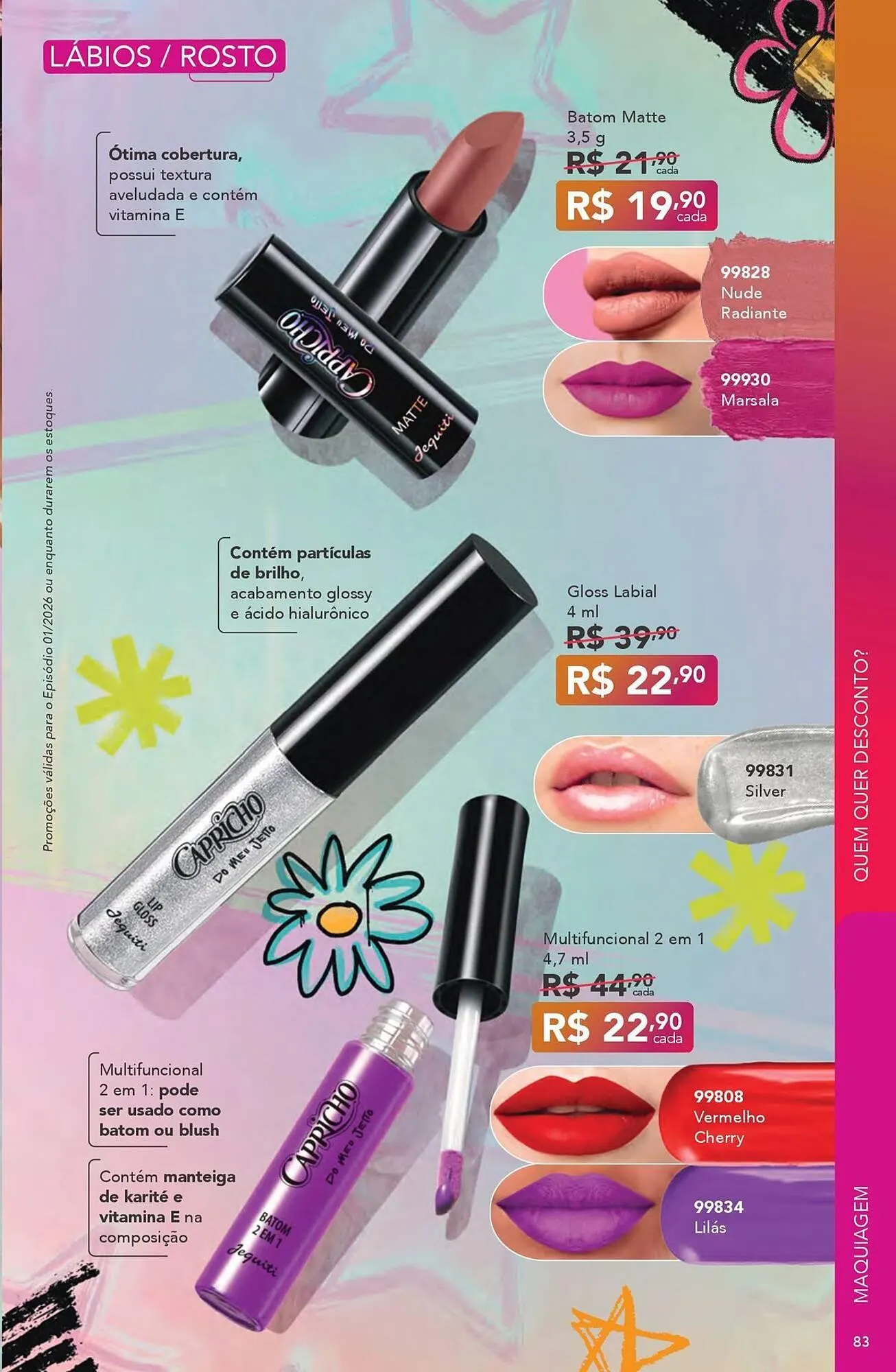 Encarte de Catálogo Jequiti 30 de dezembro até 1 de janeiro 2026 - Pagina 83