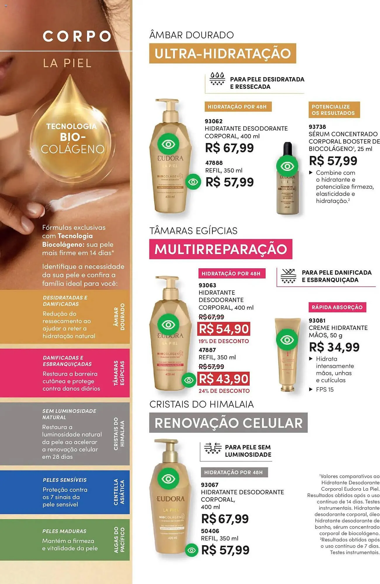 Encarte de Catálogo Eudora 23 de abril até 15 de junho 2026 - Pagina 114