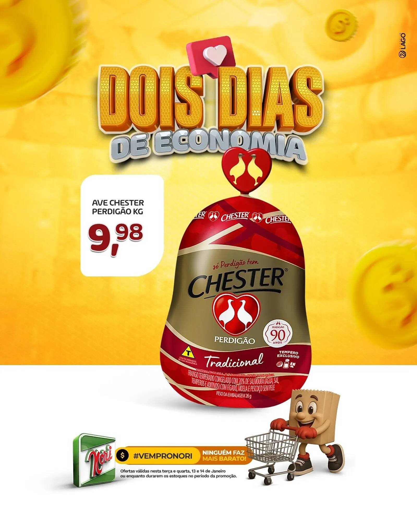 Encarte de Catálogo Supermercados Nori 13 de janeiro até 14 de janeiro 2026 - Pagina 3