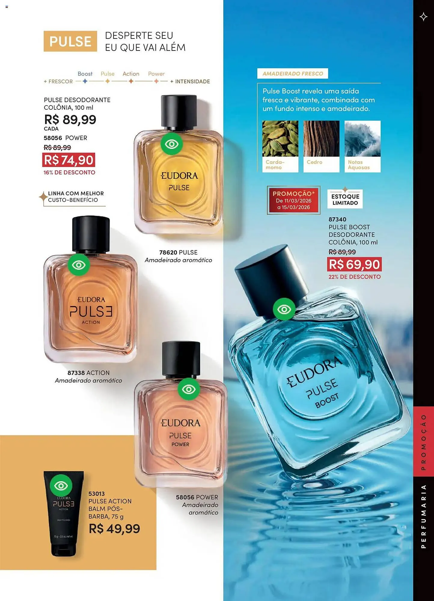 Encarte de Catálogo Eudora 11 de março até 10 de abril 2026 - Pagina 73