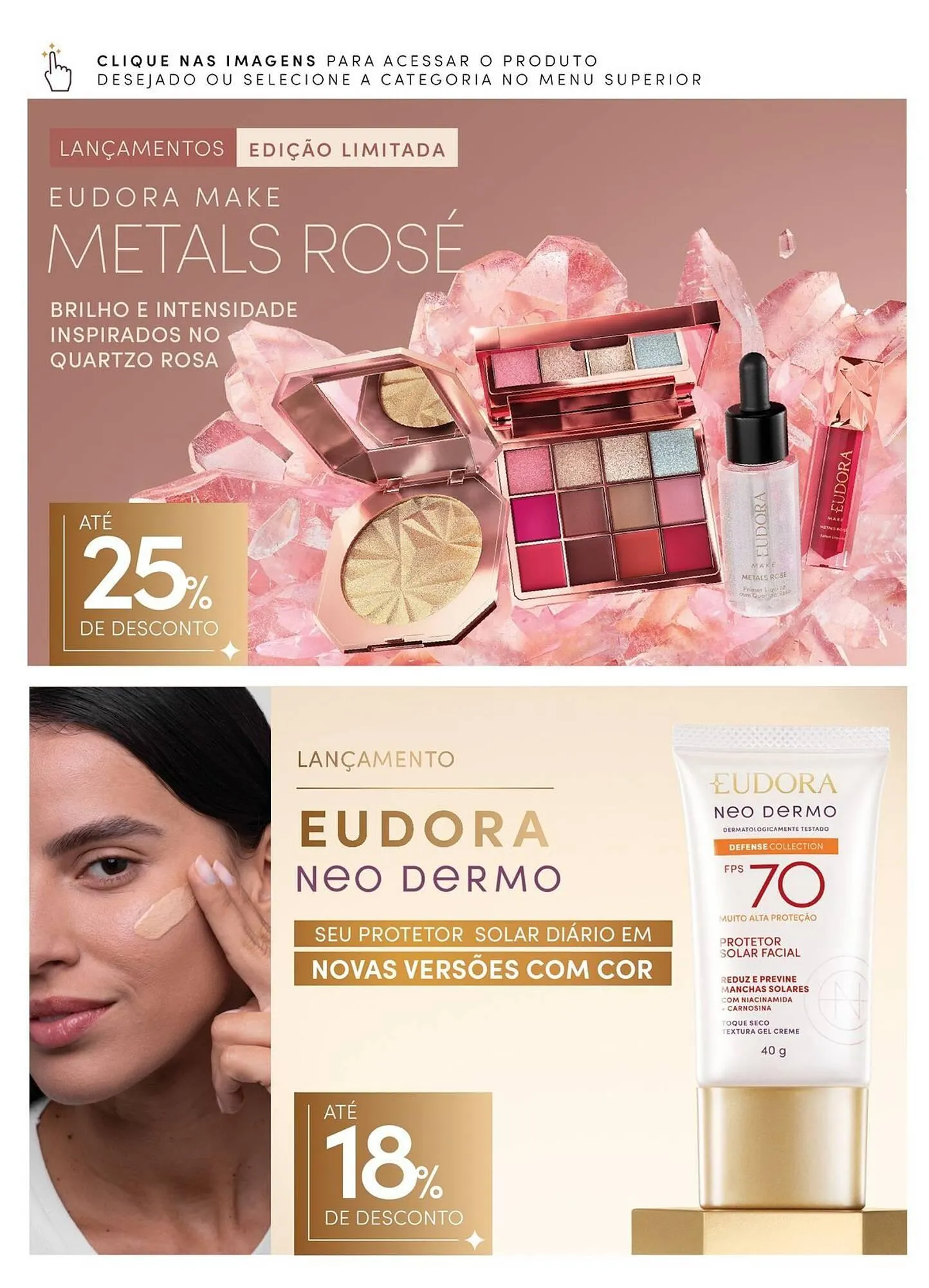 Encarte de Catálogo Eudora 8 de outubro até 8 de novembro 2025 - Pagina 13