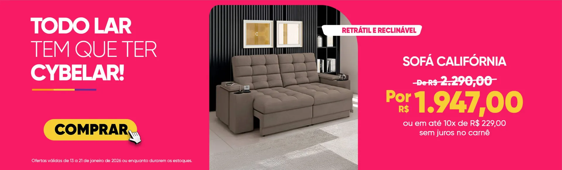 Encarte de Catálogo Cybelar 13 de janeiro até 21 de janeiro 2026 - Pagina 2