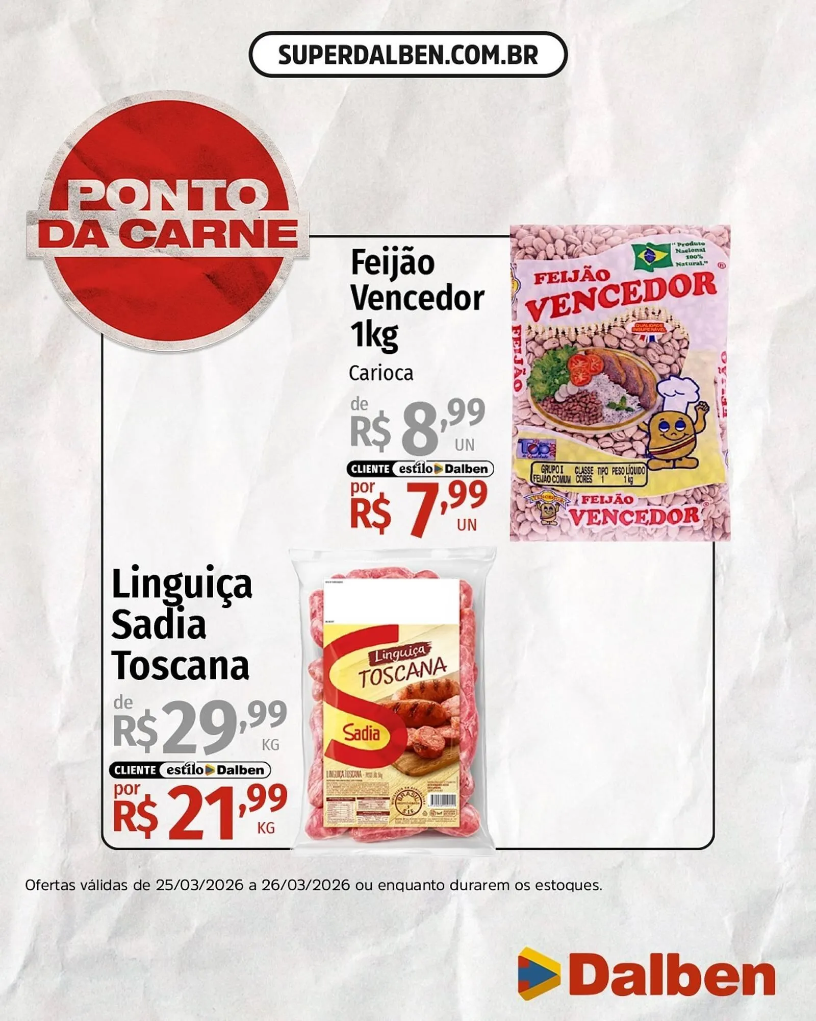 Encarte de Catálogo Supermercado Dalben 25 de março até 26 de março 2026 - Pagina 4