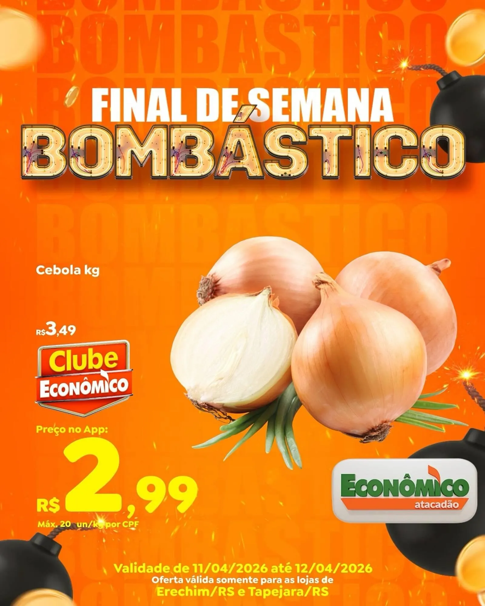 Encarte de Catálogo Econômico Atacadão 11 de abril até 12 de abril 2026 - Pagina 1