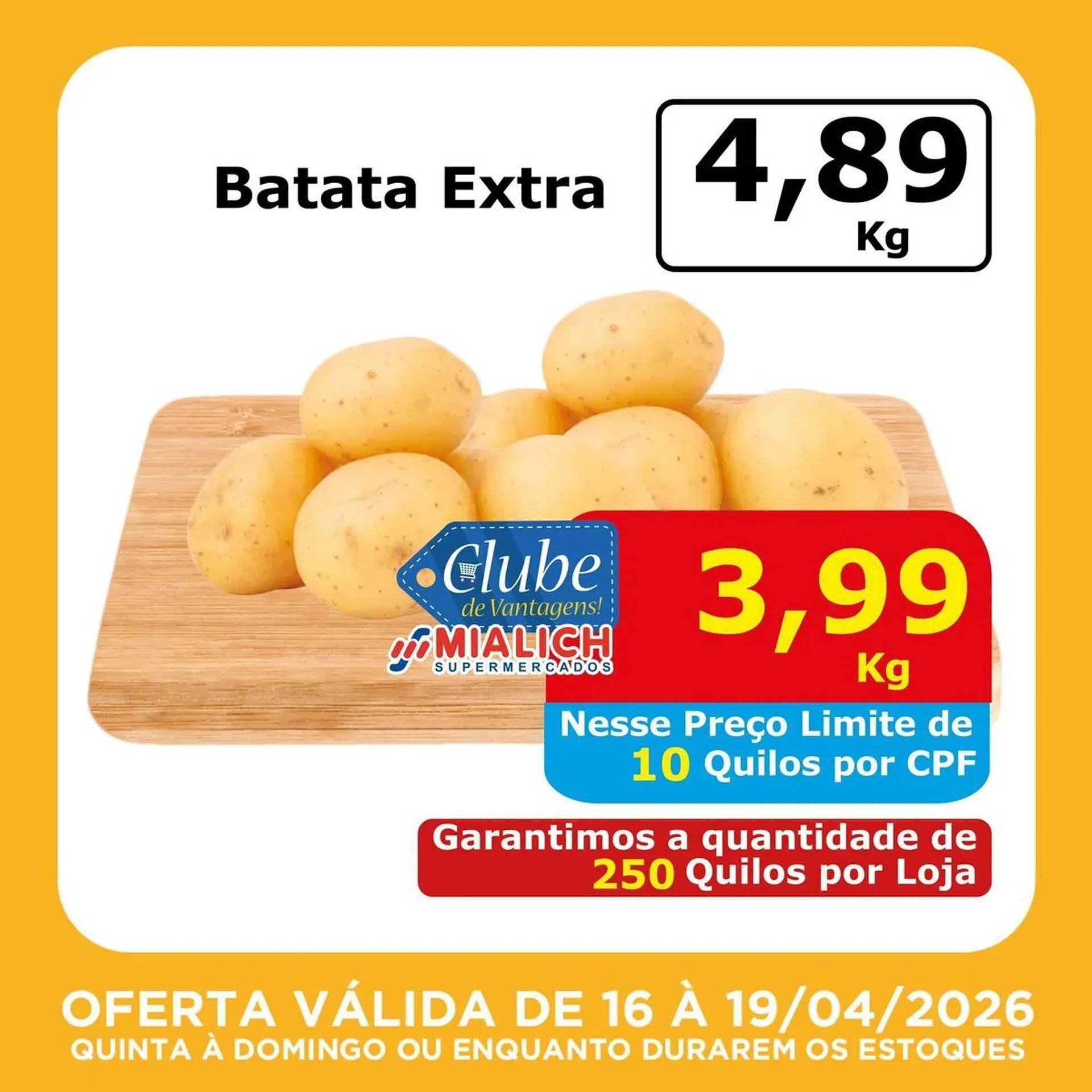 Encarte de Catálogo Mialich Supermercados 16 de abril até 19 de abril 2026 - Pagina 2