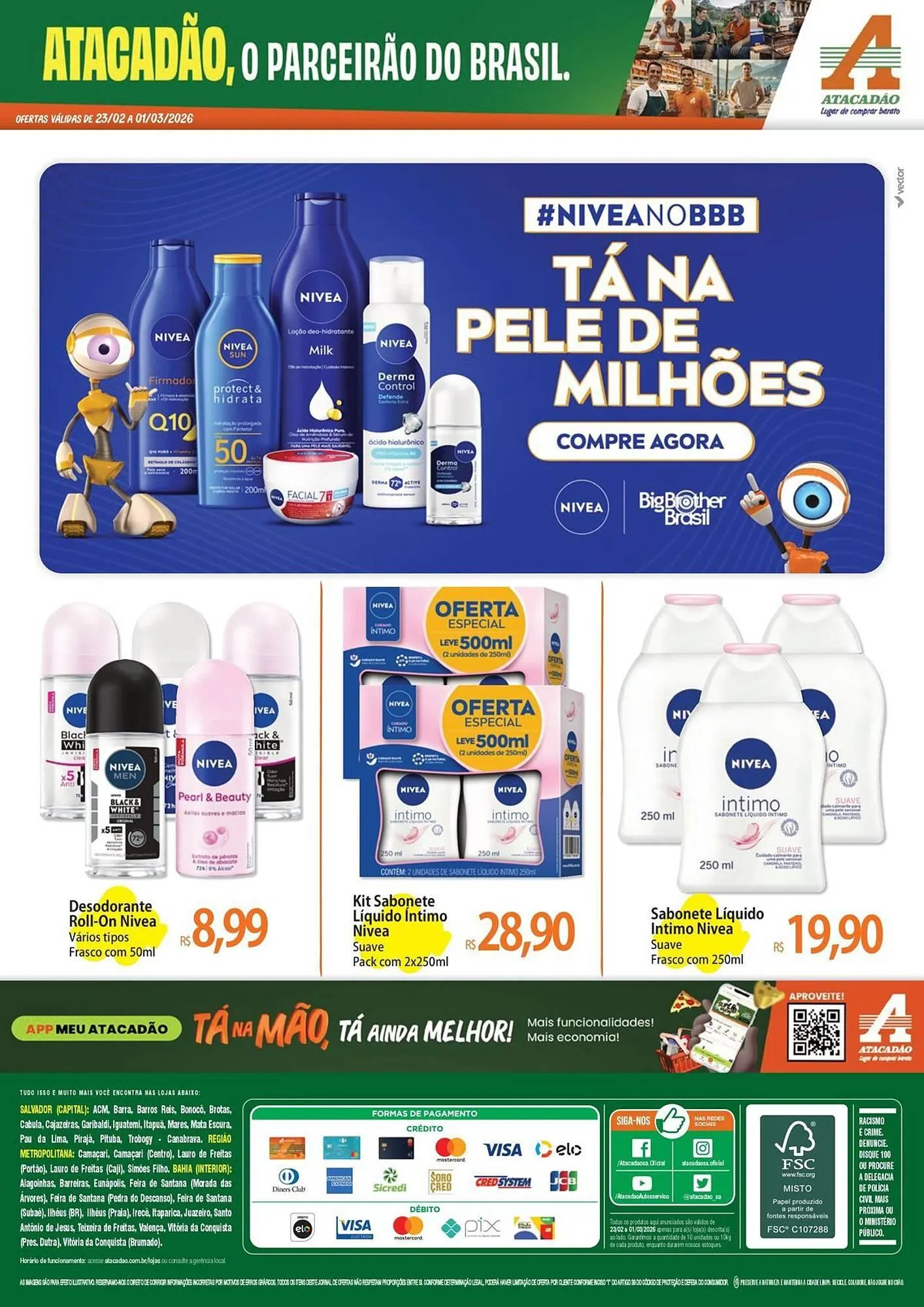 Encarte de Folheto Atacadão 23 de fevereiro até 1 de março 2026 - Pagina 2