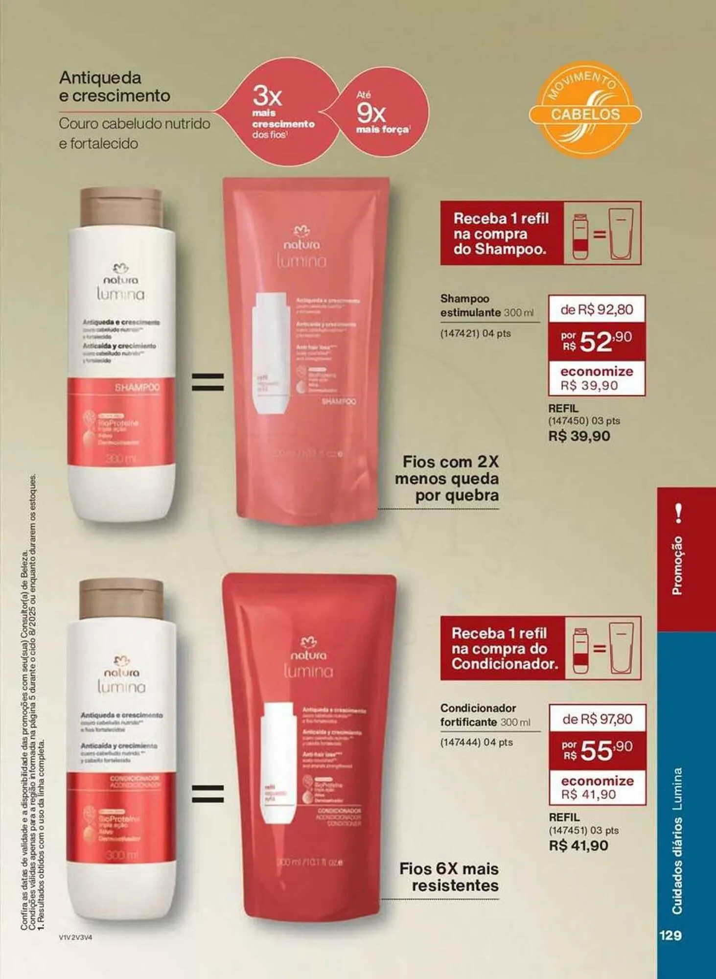 Encarte de Catálogo Natura 24 de abril até 30 de maio 2025 - Pagina 129