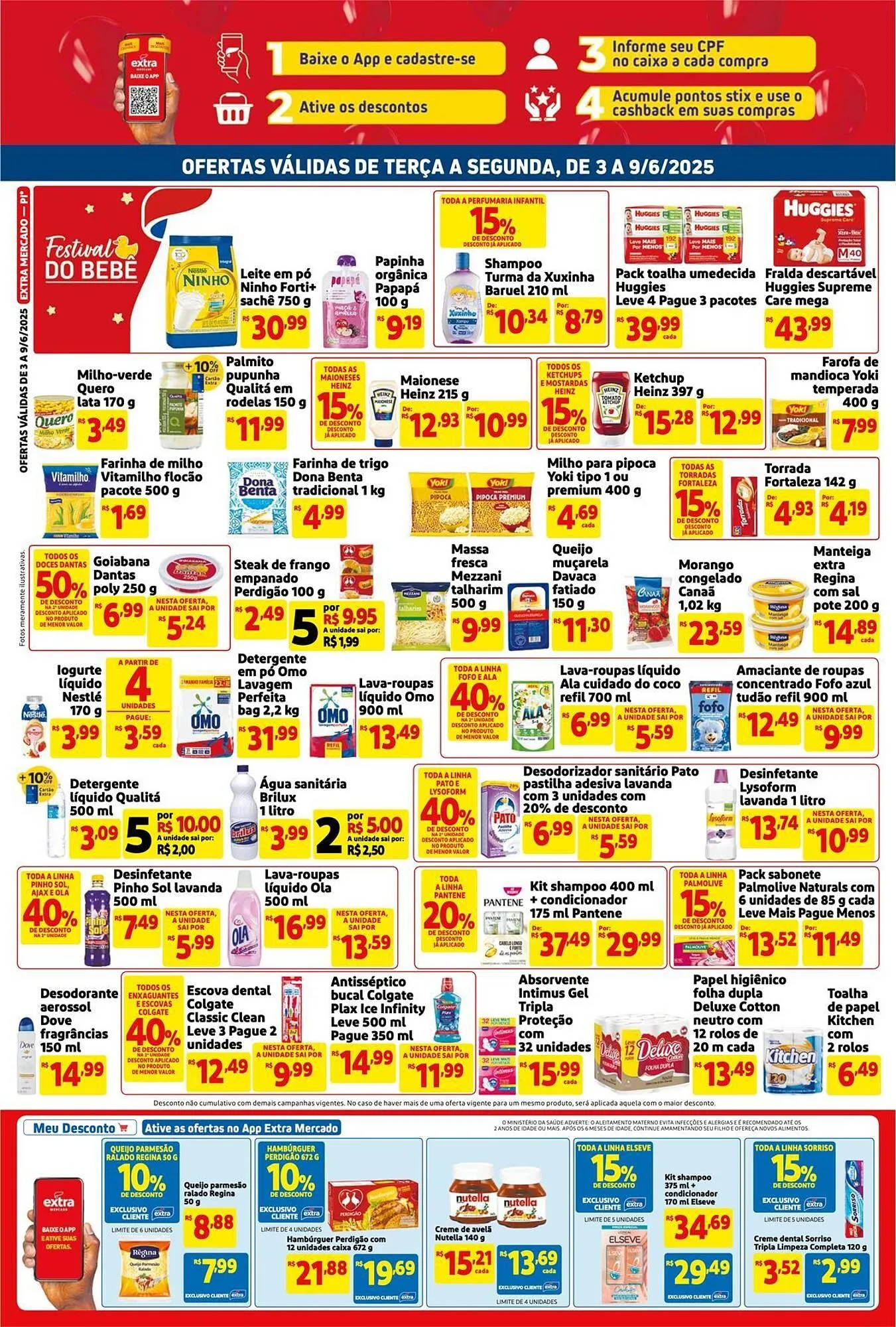 Encarte de Catálogo Mercado Extra 3 de junho até 9 de junho 2025 - Pagina 2