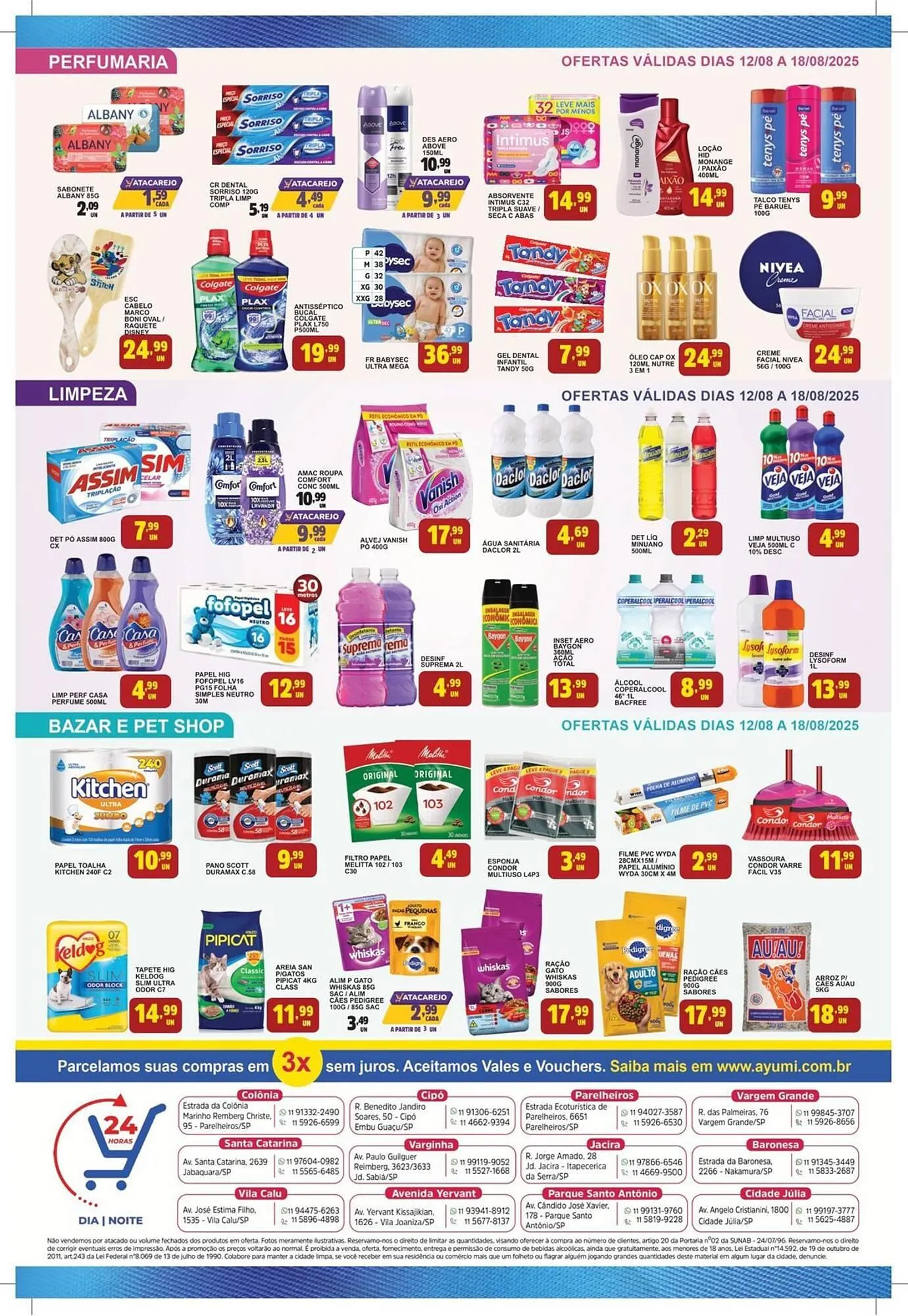 Encarte de Catálogo Ayumi Supermercados 12 de agosto até 17 de agosto 2025 - Pagina 4