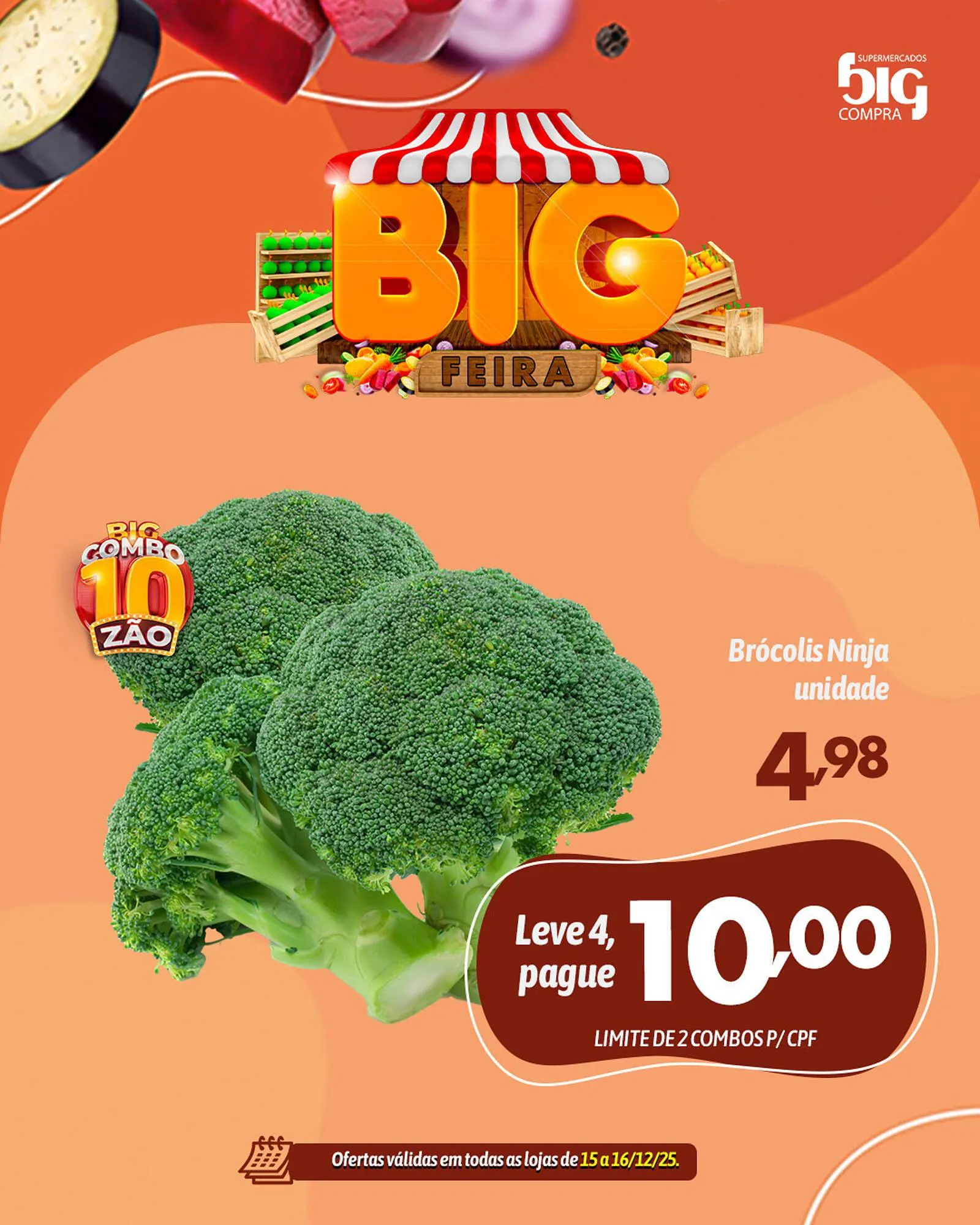 Encarte de Catálogo Supermercados Big Compra 15 de dezembro até 16 de dezembro 2025 - Pagina 2