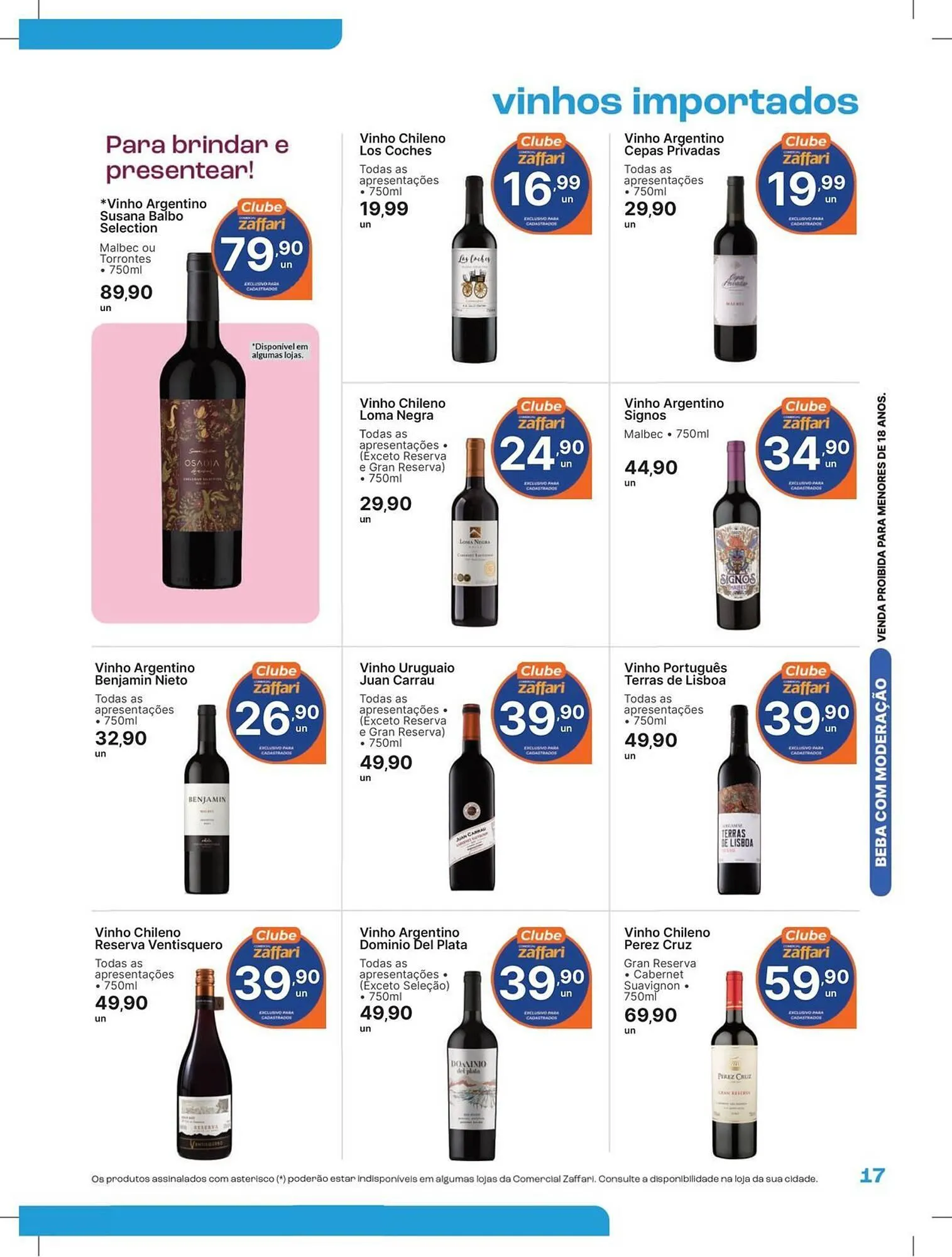 Encarte de Catálogo Comercial Zaffari 2 de maio até 11 de maio 2025 - Pagina 17