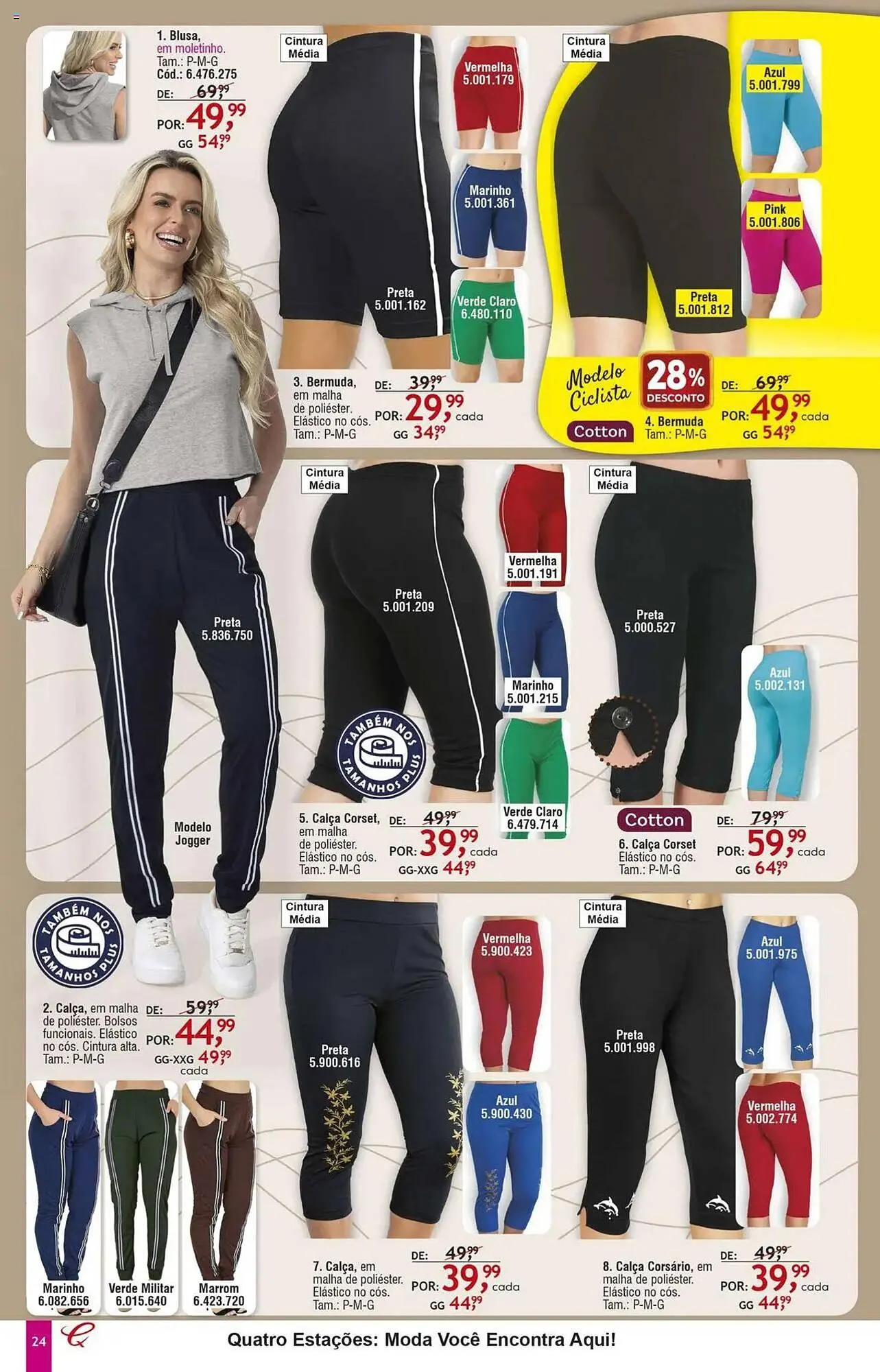 Encarte de Catálogo Quatro Estações 14 de abril até 31 de julho 2025 - Pagina 20