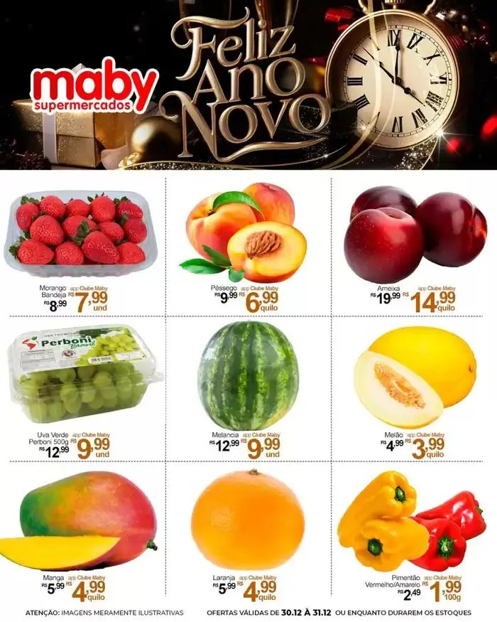 Encarte de Encarte Maby Supermercados 31 de dezembro até 31 de dezembro 2024 - Pagina 1