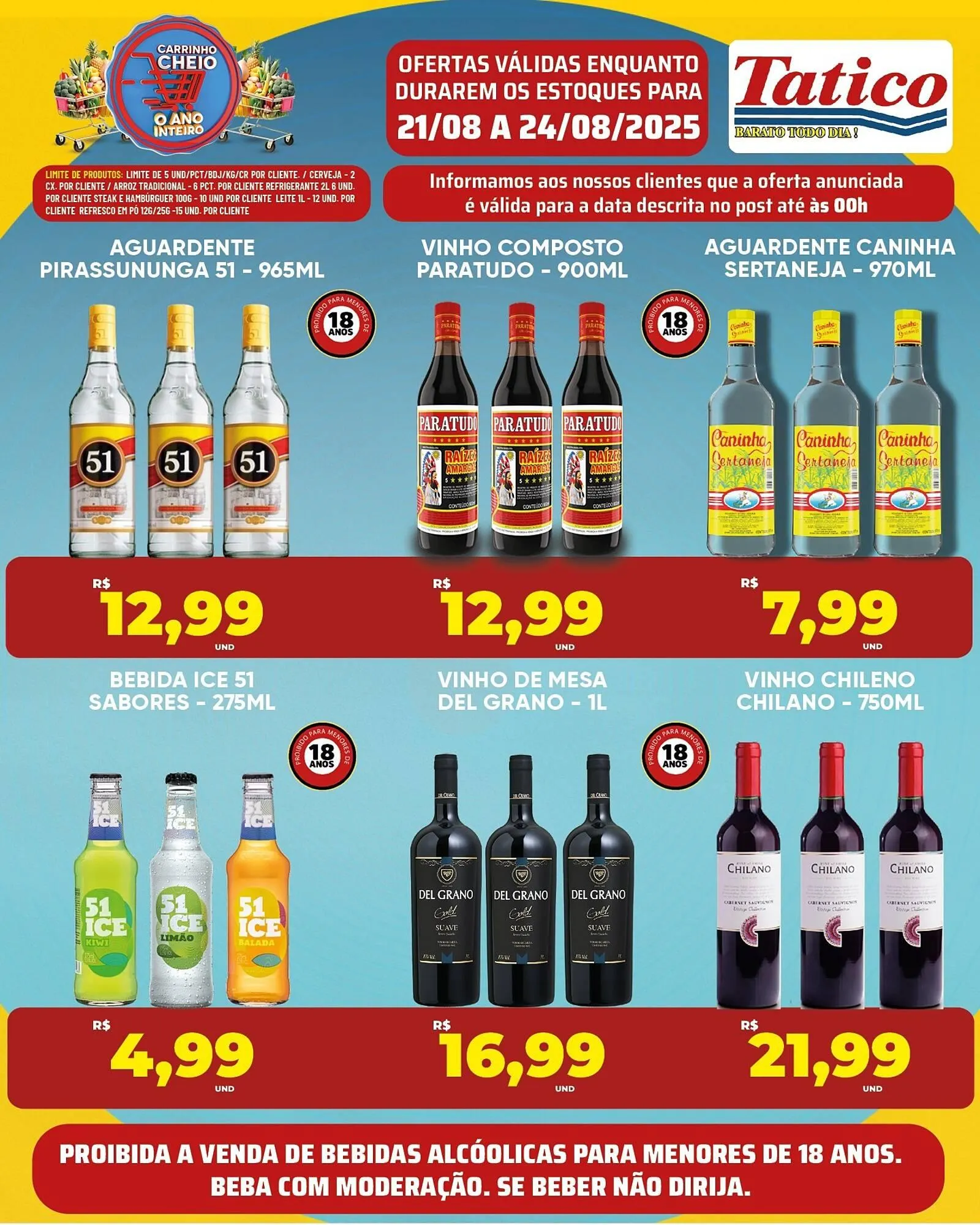 Encarte de Catálogo Tatico 20 de agosto até 26 de agosto 2025 - Pagina 4