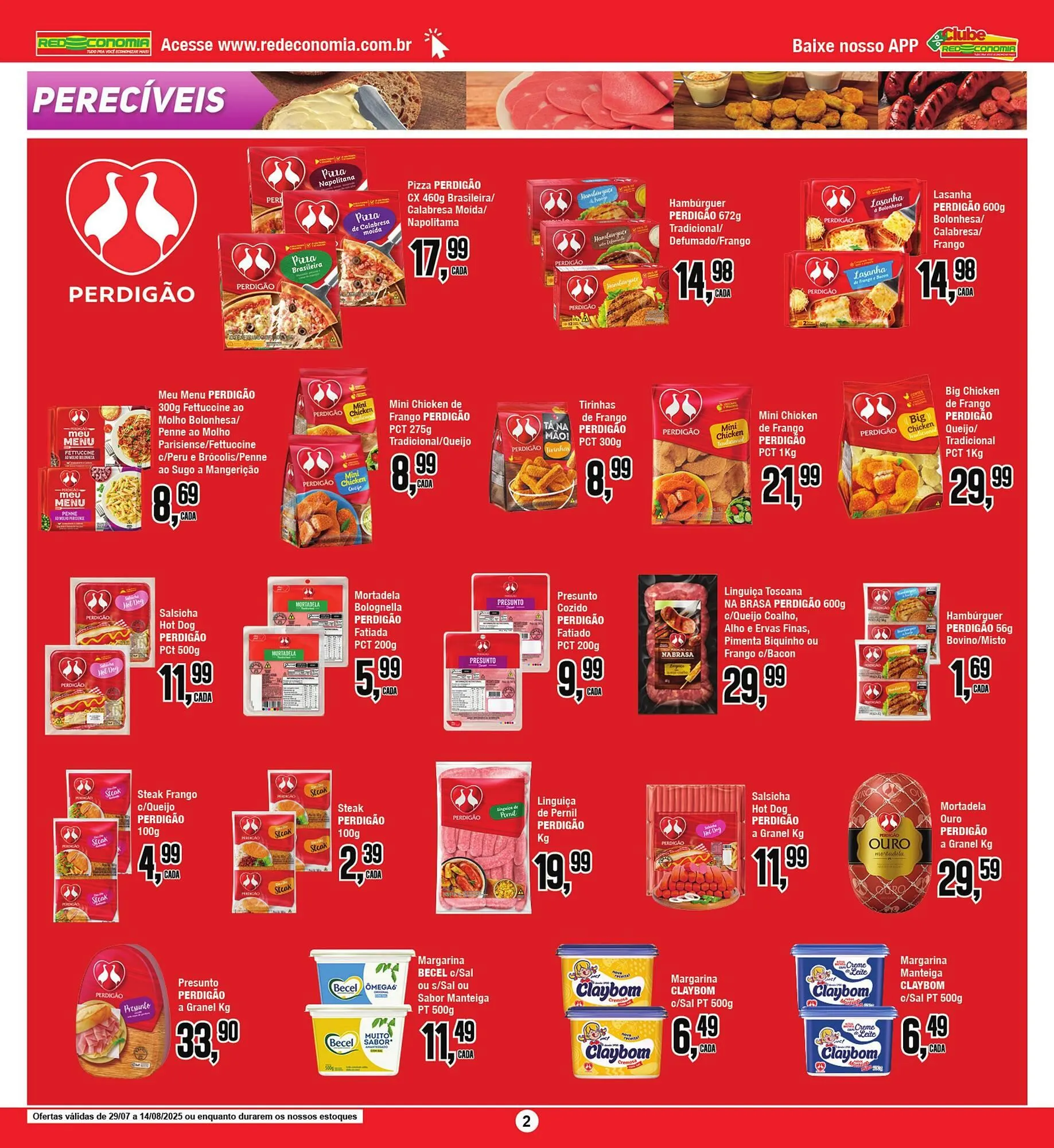 Encarte de Catálogo Rede Economia 1 de agosto até 3 de agosto 2025 - Pagina 2