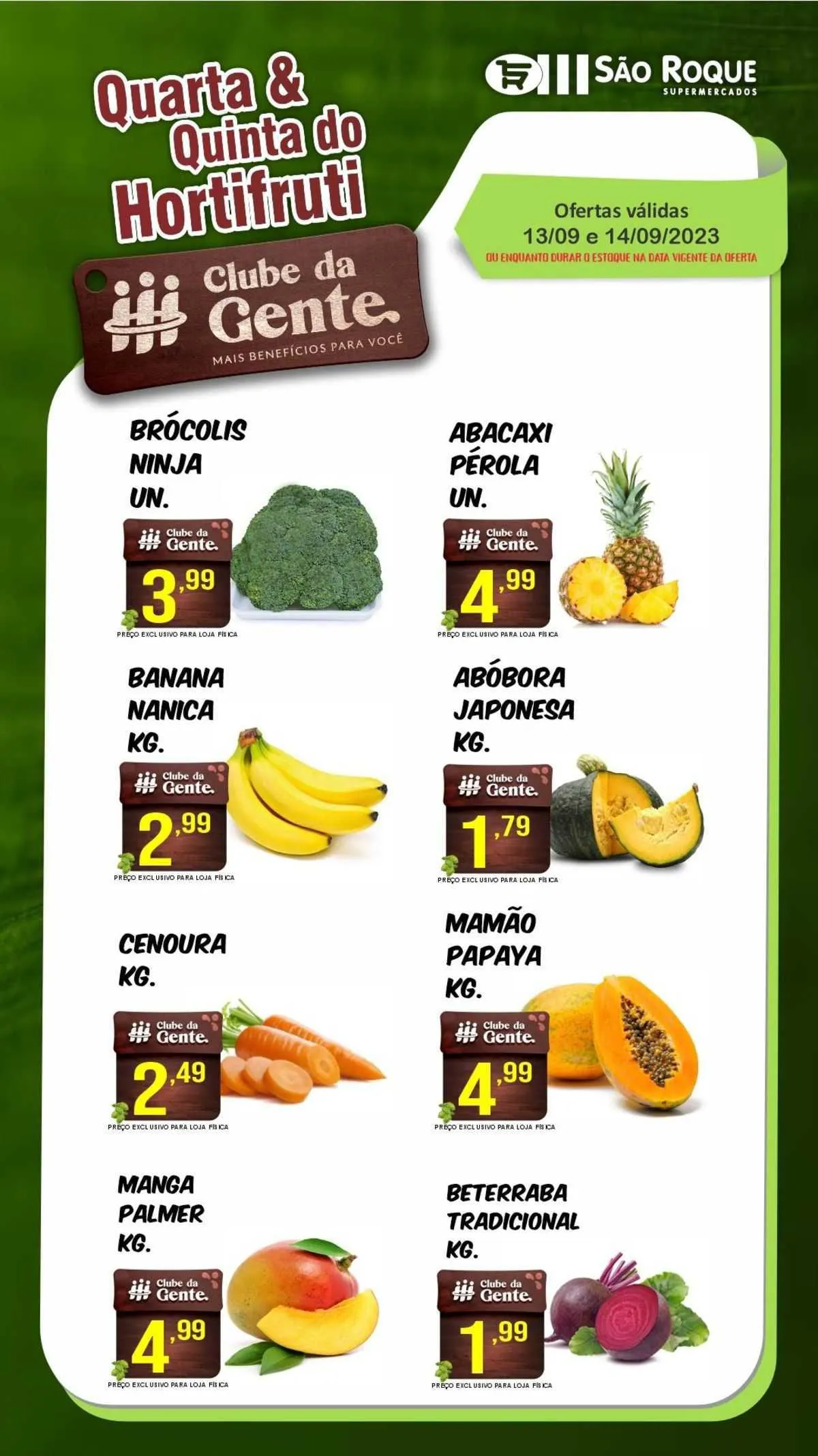 São Roque Supermercados Folheto - 1