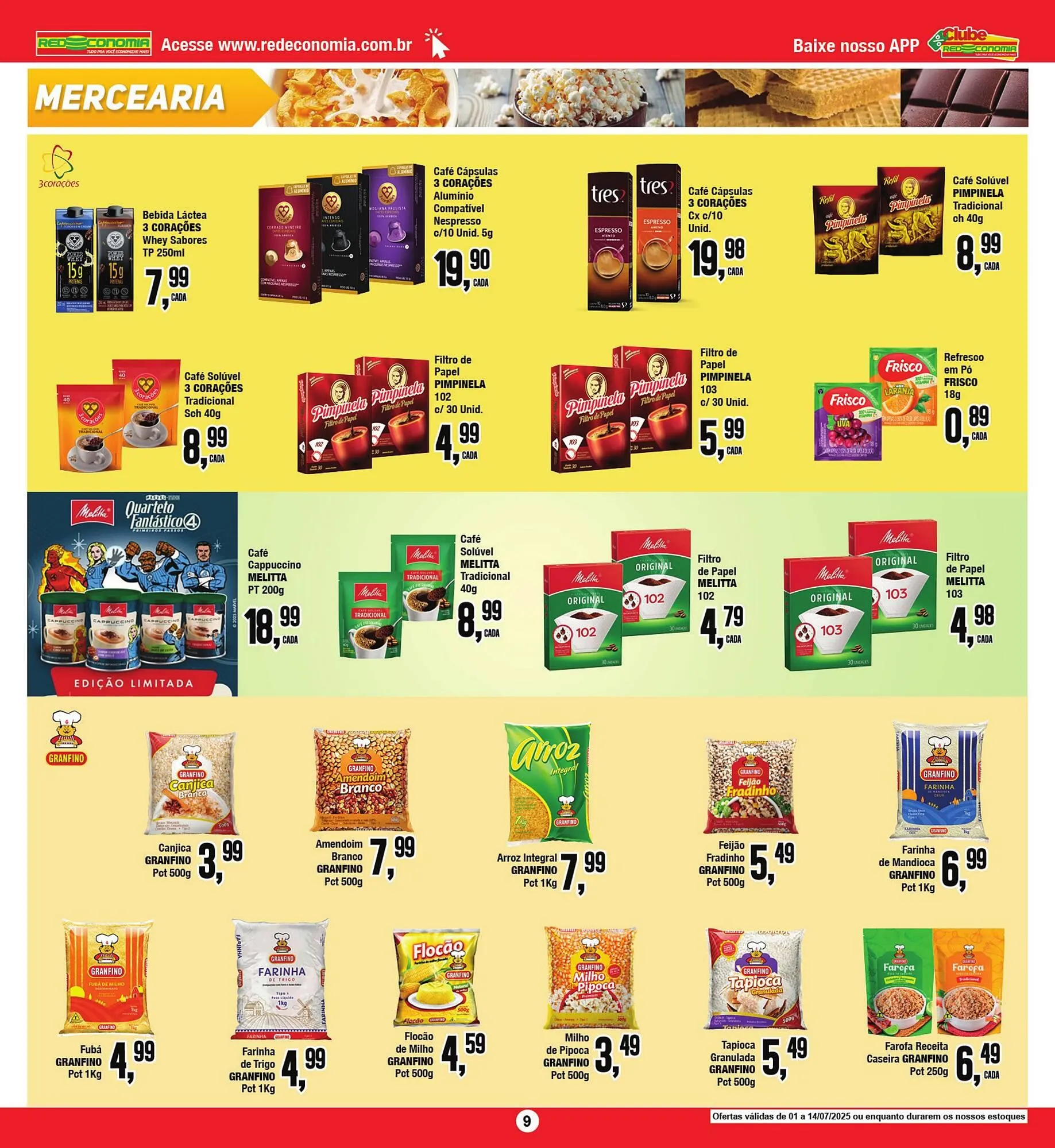 Encarte de Catálogo Redeconomia 30 de junho até 1 de julho 2025 - Pagina 9