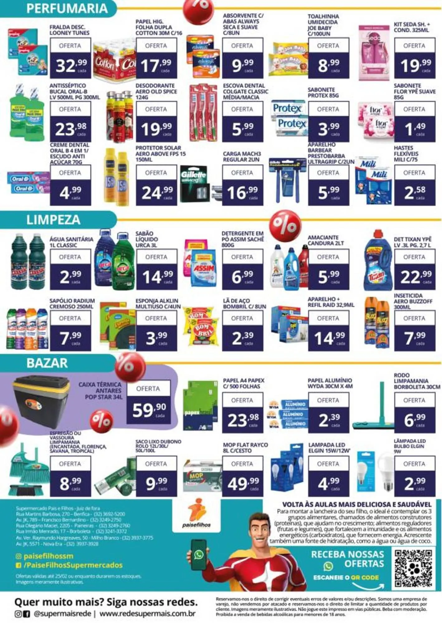 Encarte de Catálogo Pais e Filhos Supermercados 20 de fevereiro até 25 de fevereiro 2024 - Pagina 4