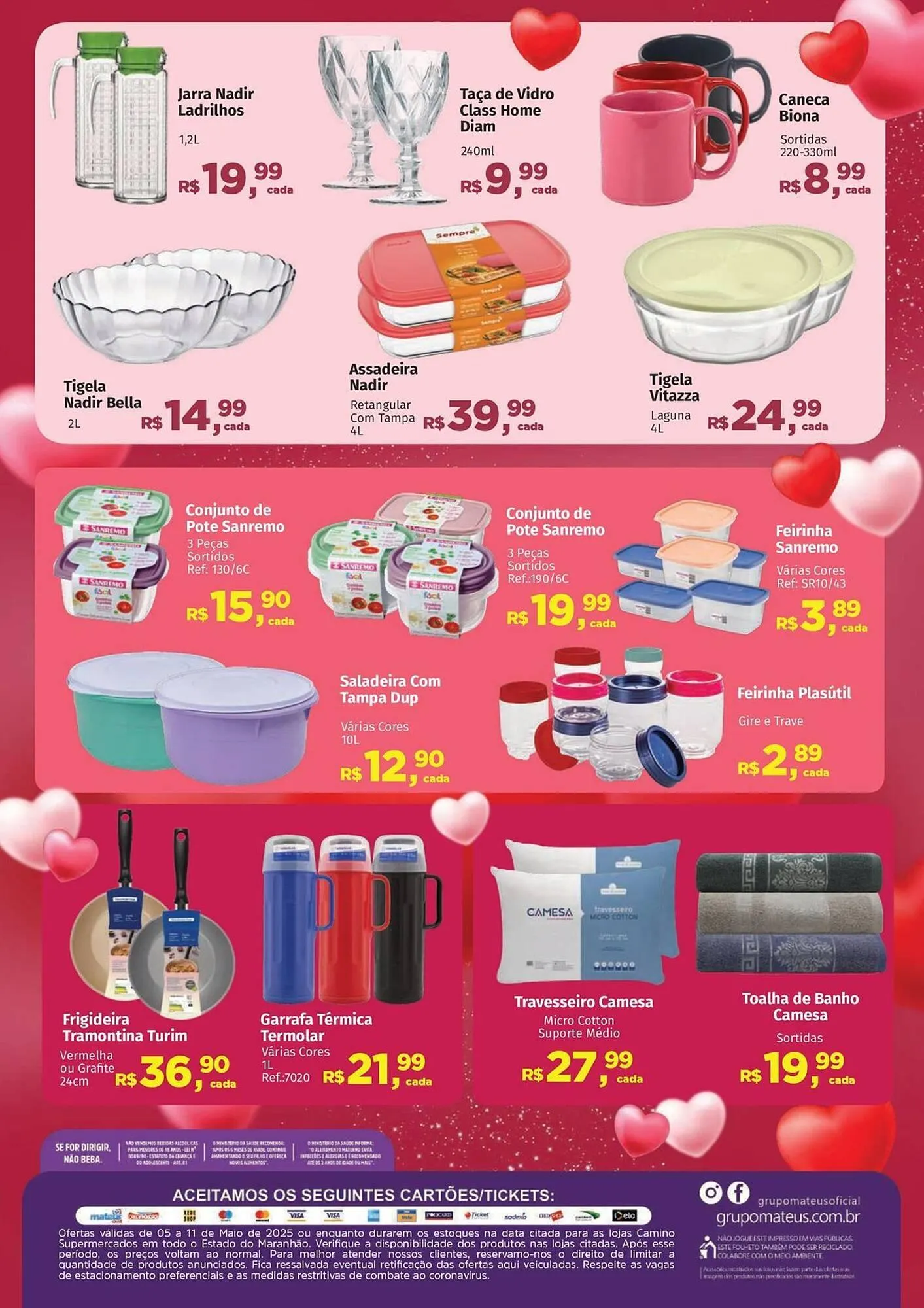 Encarte de Catálogo Supermercados Mateus 5 de maio até 11 de maio 2025 - Pagina 2