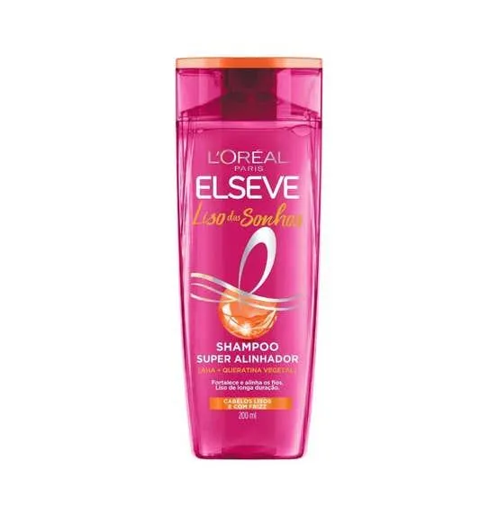 Kit Elseve Liso dos Sonhos AHA - Shampoo + Condicionador + Sérum Leave-In