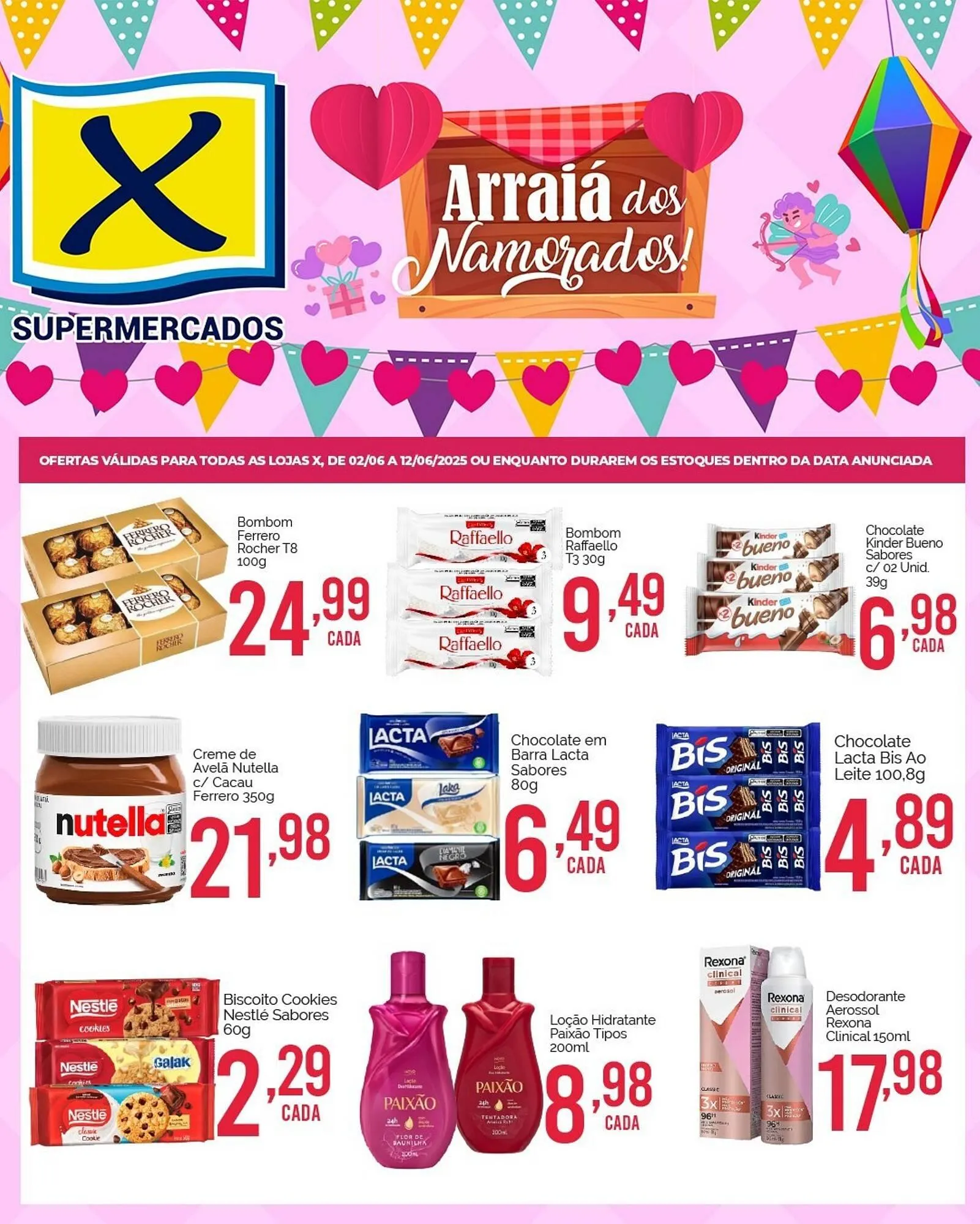 Encarte de Catálogo X Supermercados 2 de junho até 12 de junho 2025 - Pagina 3