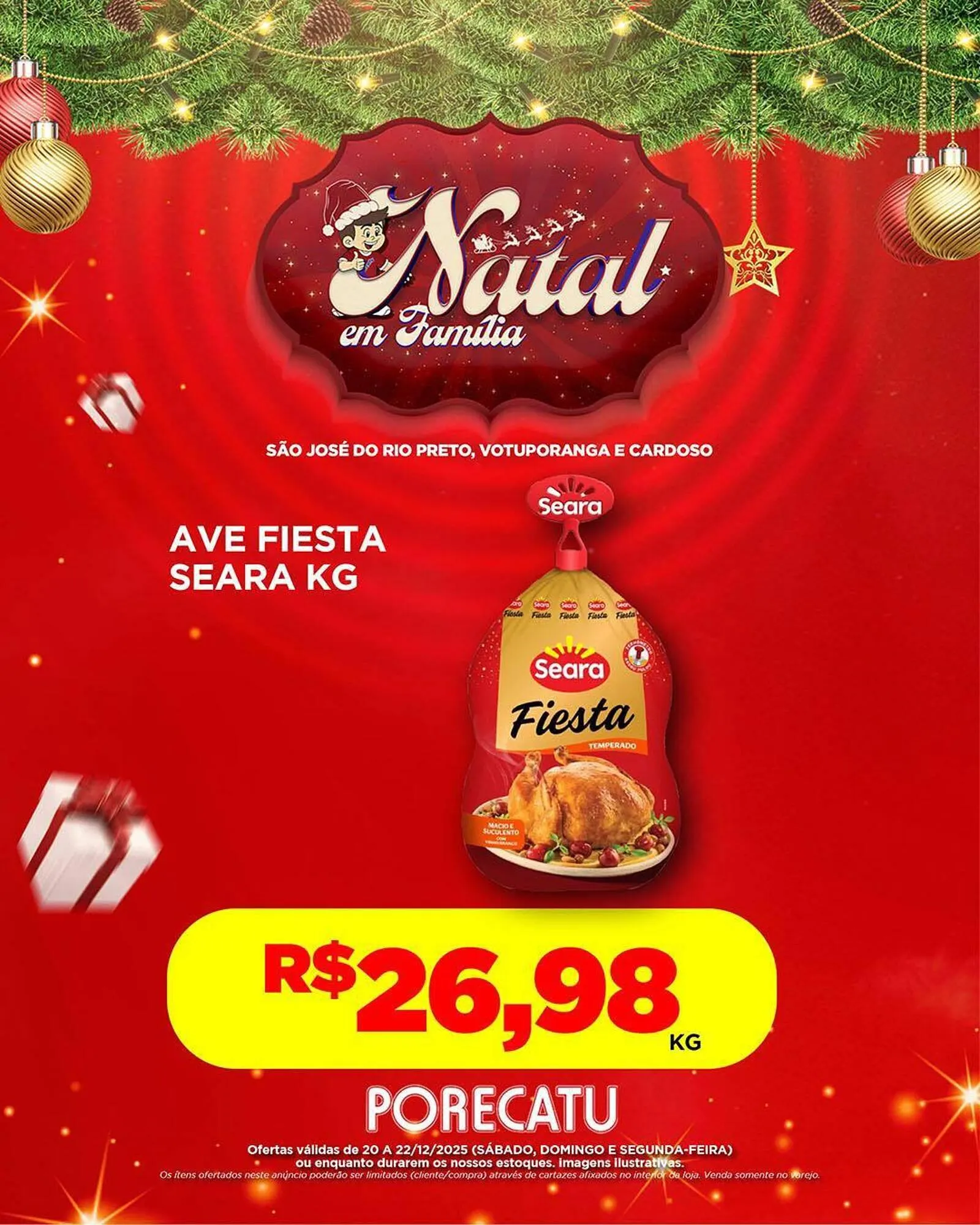 Encarte de Catálogo Supermercado Porecatu 20 de dezembro até 22 de dezembro 2025 - Pagina 5