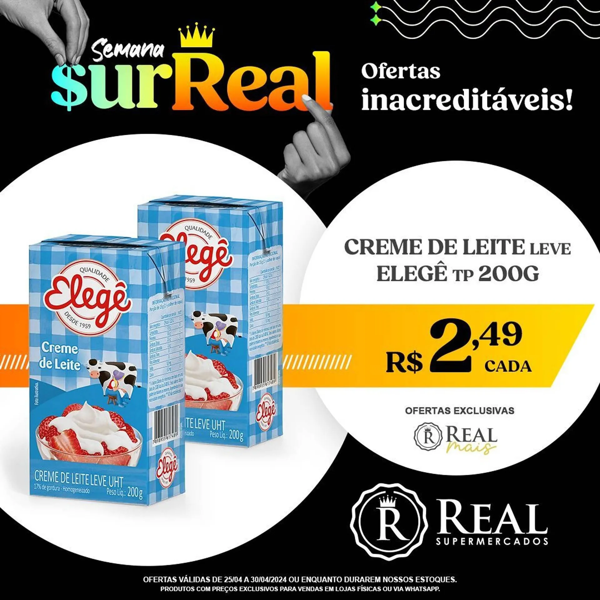 Encarte de Catálogo Supermercados Real 25 de abril até 30 de abril 2024 - Pagina 4