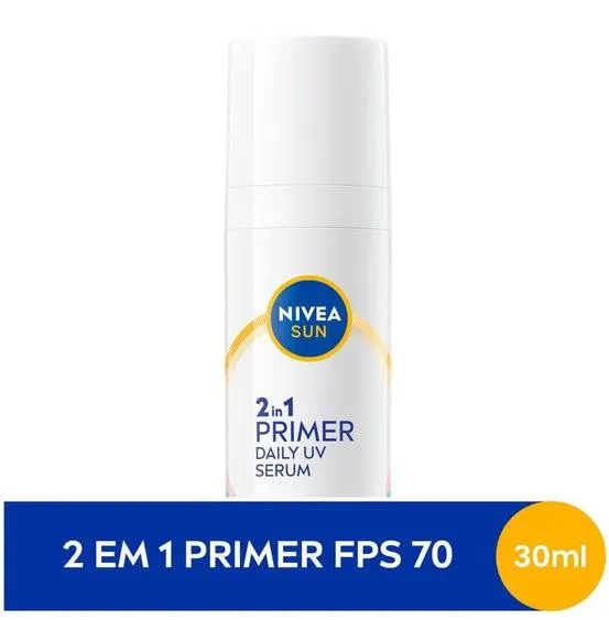 Primer Nivea Sun 2 em 1 FPS70 30ml