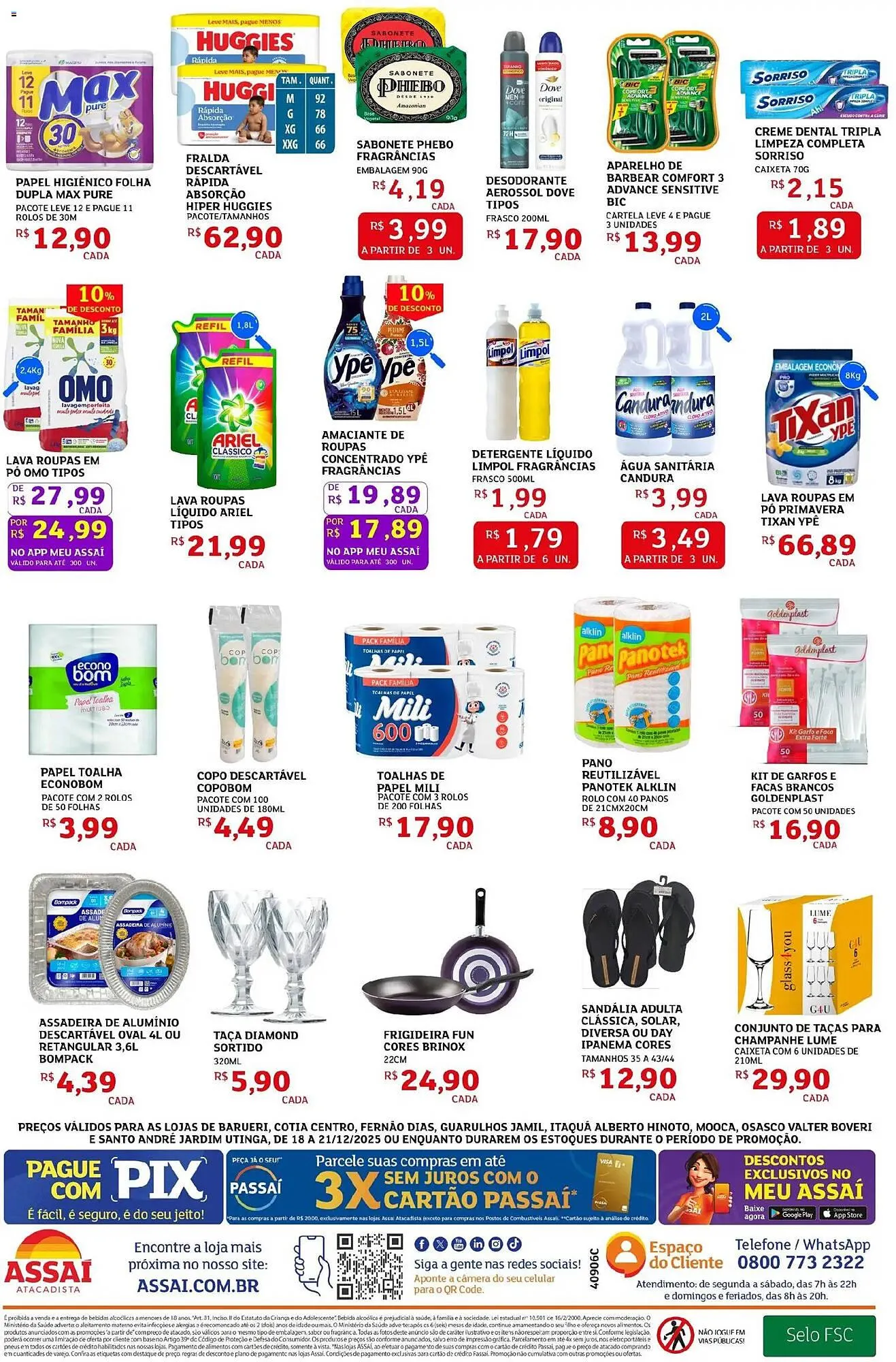 Encarte de Encarte Assaí Atacadista 18 de dezembro até 21 de dezembro 2025 - Pagina 4