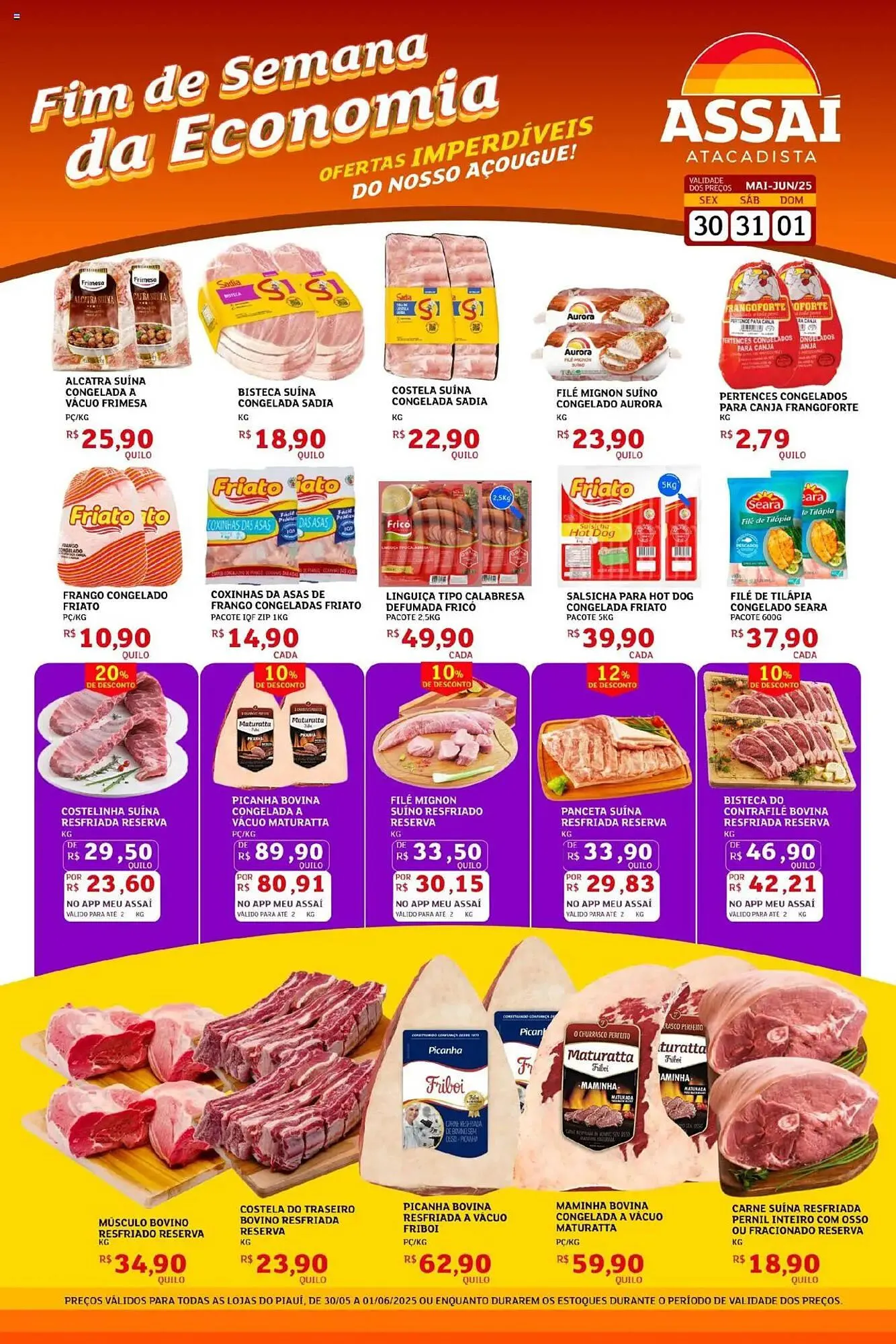 Encarte de Catálogo Assaí Atacadista 30 de maio até 1 de junho 2025 - Pagina 1