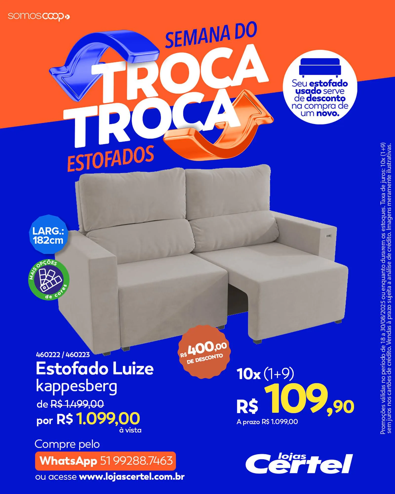 Encarte de Catálogo Lojas Certel 20 de agosto até 30 de agosto 2025 - Pagina 3