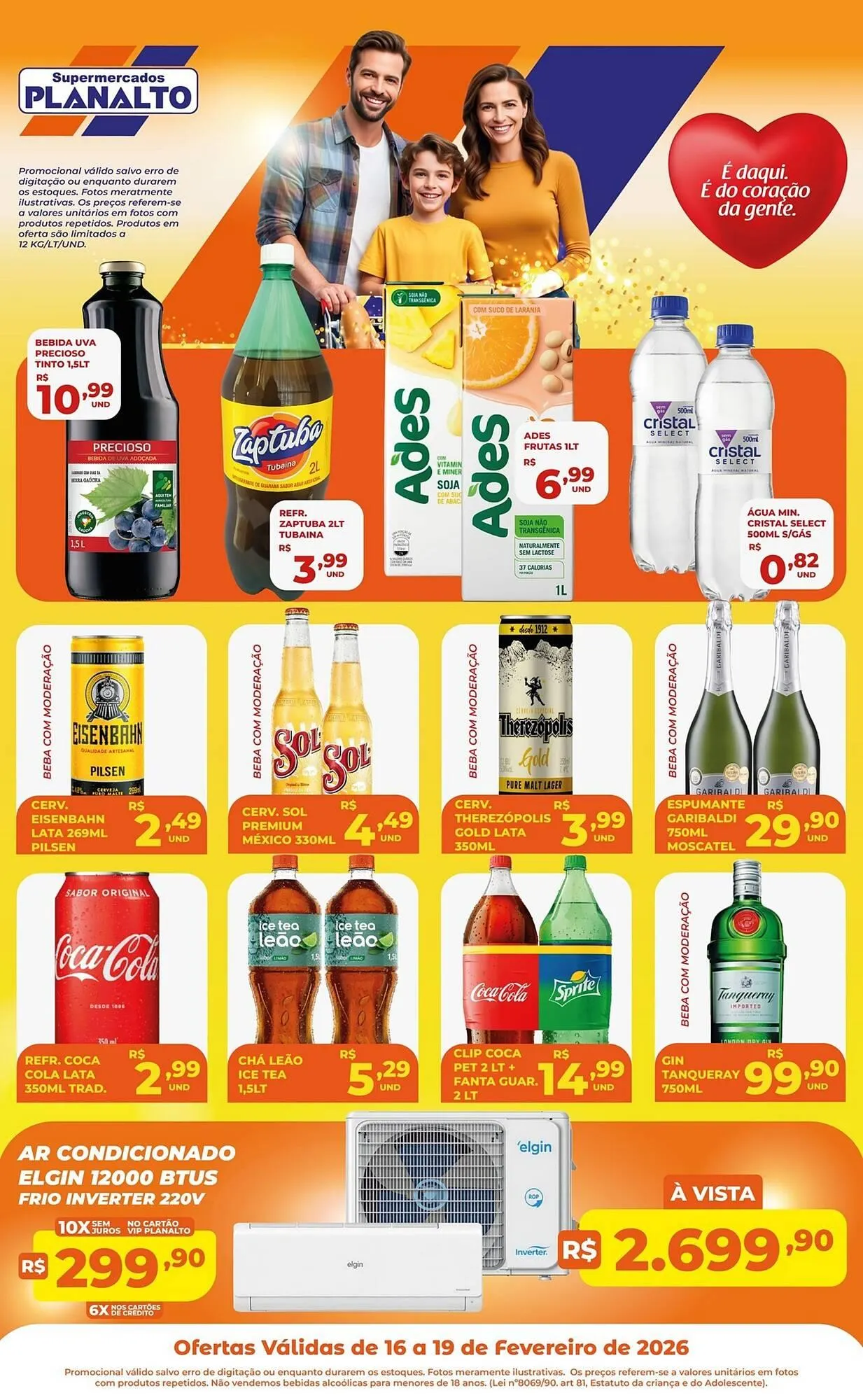 Encarte de Catálogo Supermercados Planalto 18 de fevereiro até 19 de fevereiro 2026 - Pagina 2