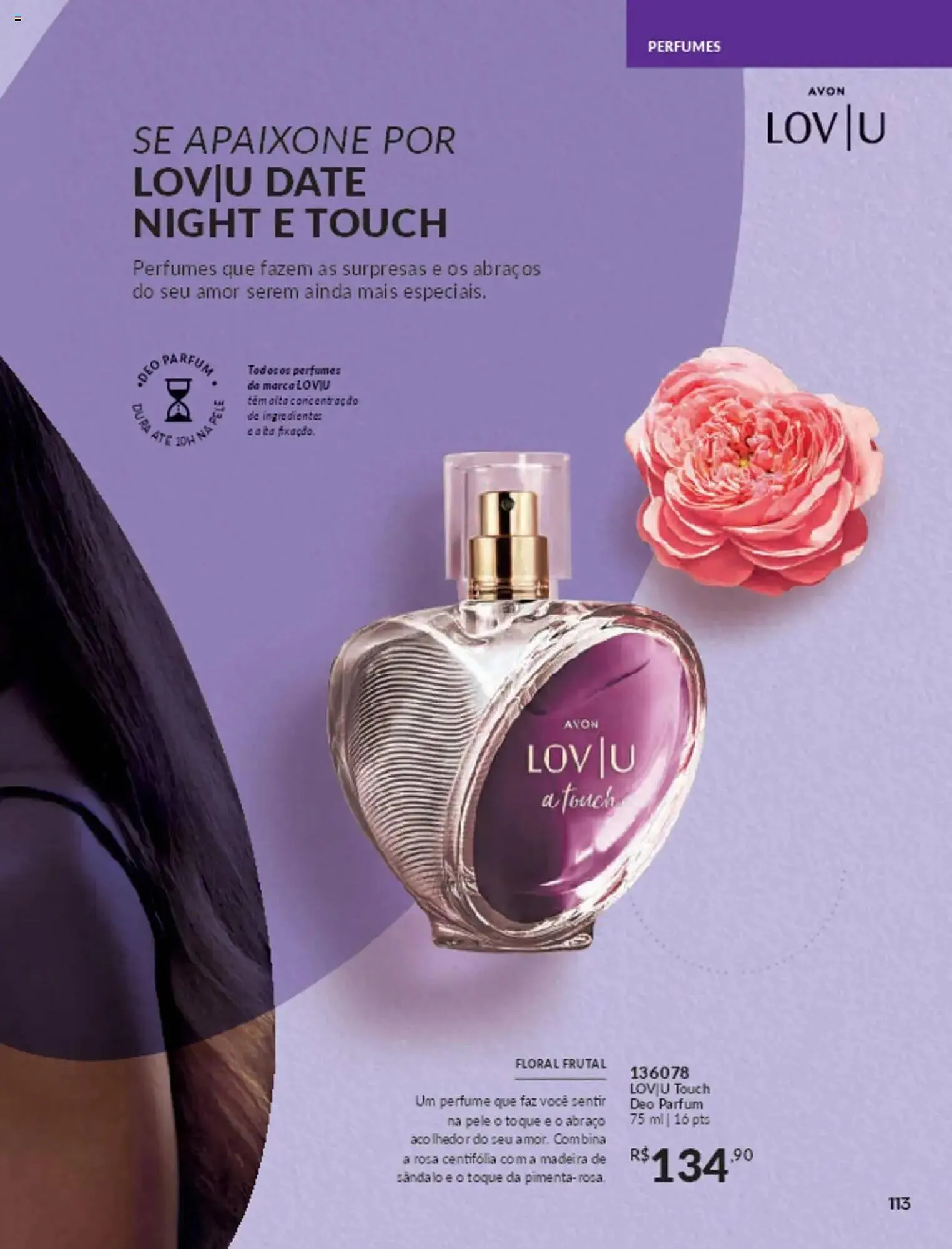 Encarte de Catálogo Avon 10 de março até 30 de junho 2025 - Pagina 113