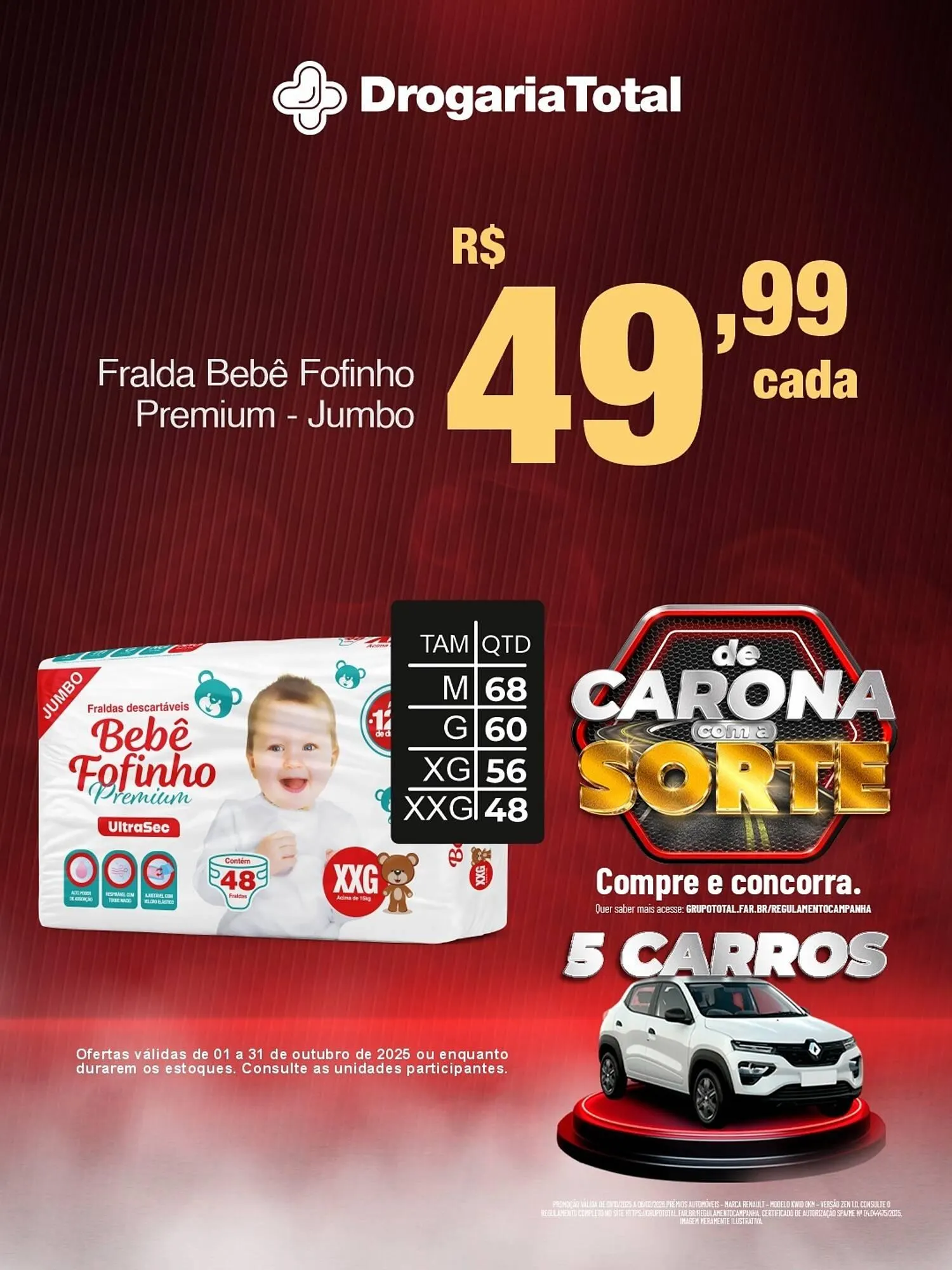 Encarte de Catálogo Drogaria Total 17 de outubro até 31 de outubro 2025 - Pagina 2