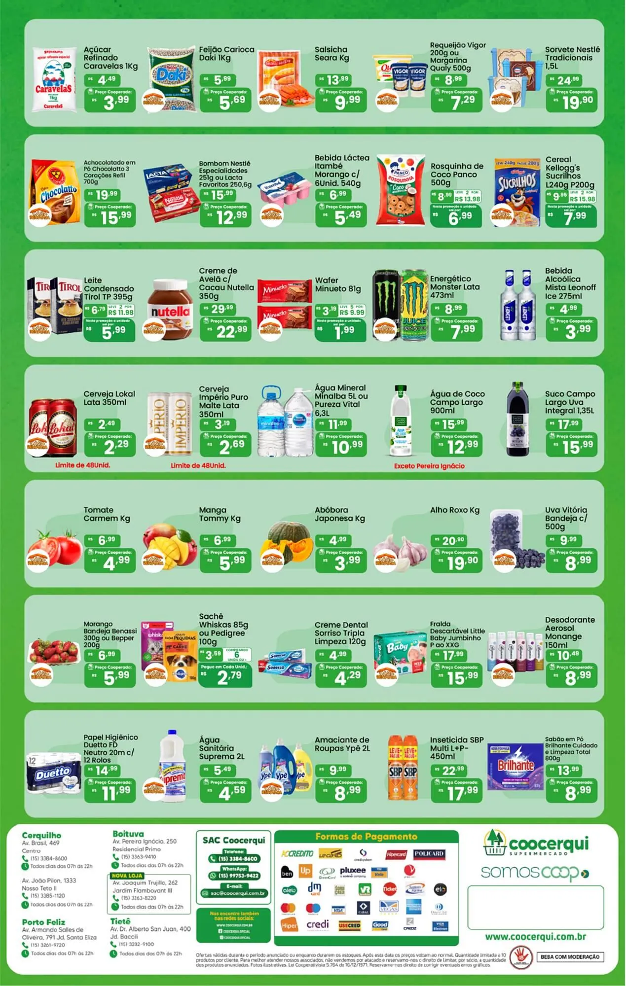 Encarte de Tabloide Coocerqui 3 de outubro até 4 de outubro 2025 - Pagina 2